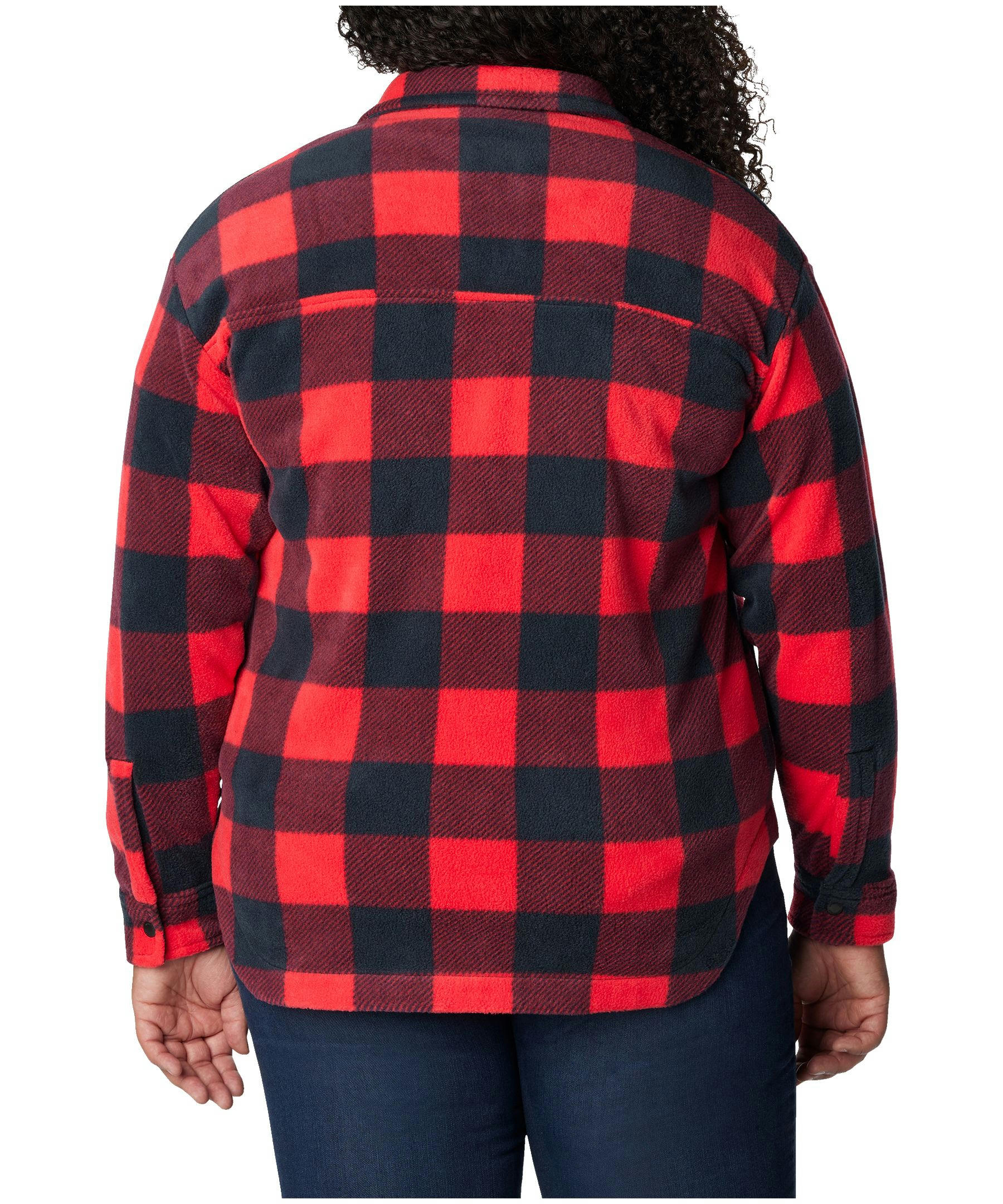 Columbia Women's Benton Springs Fleece Shacket - Plus Size