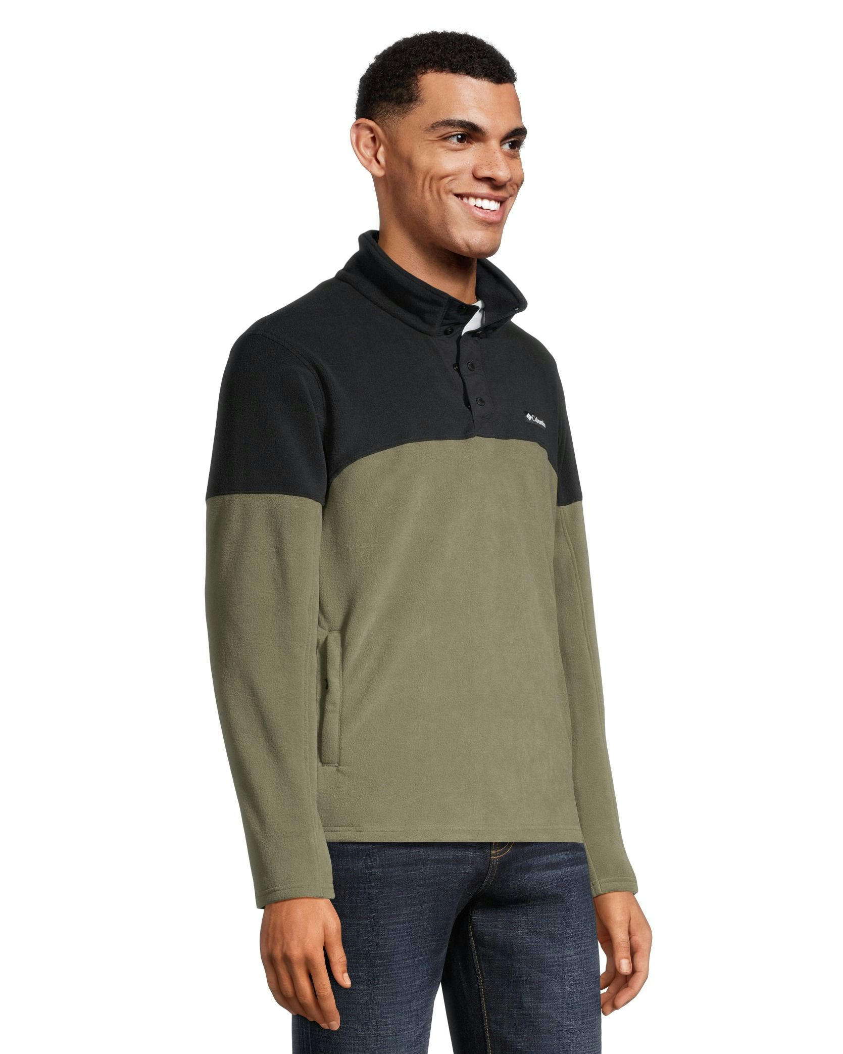 Columbia Basin Trail Half Snap Fleece with Zippered Pockets