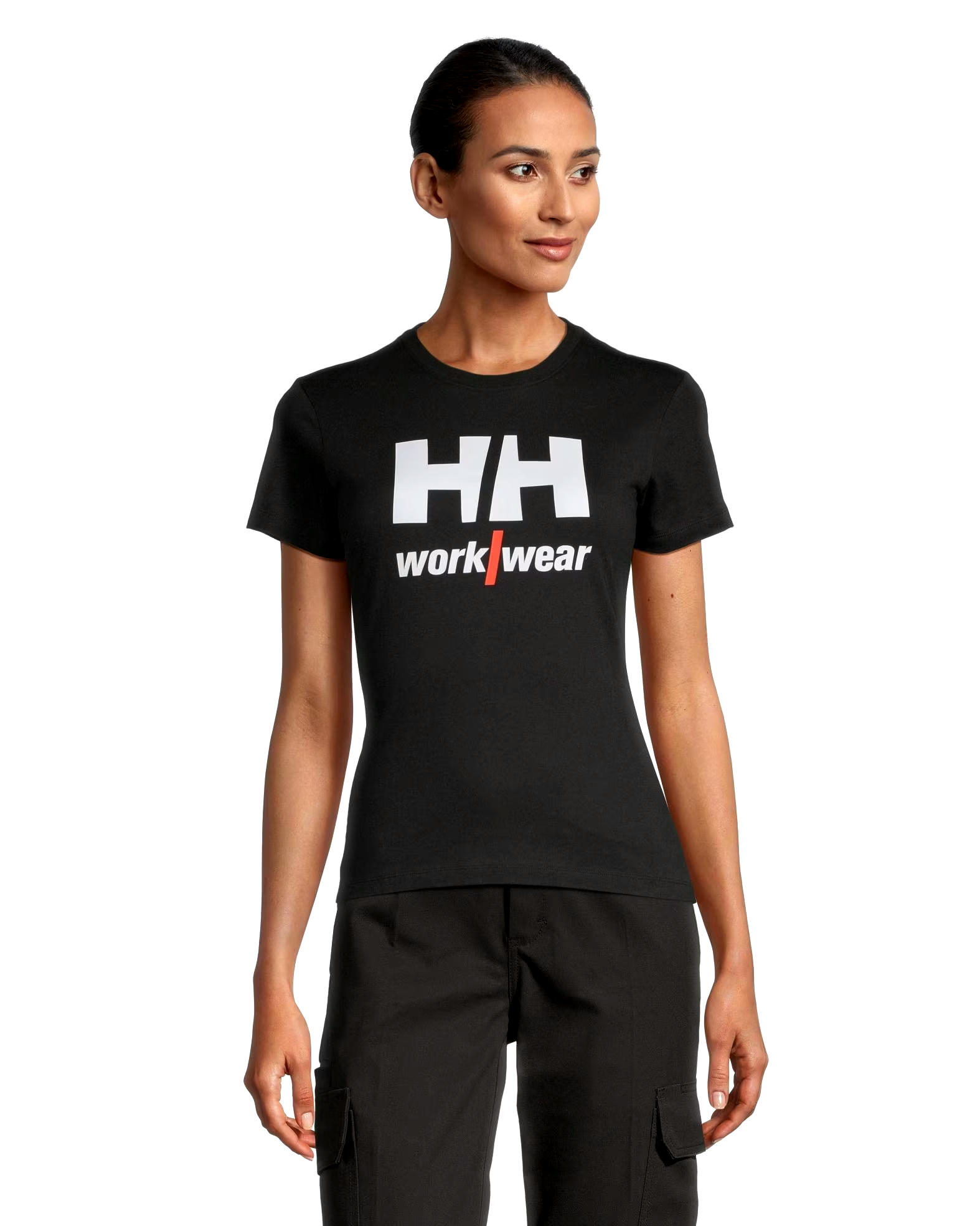 Helly Hansen Workwear Women's Chest Logo Cotton Short Sleeve T Shirt