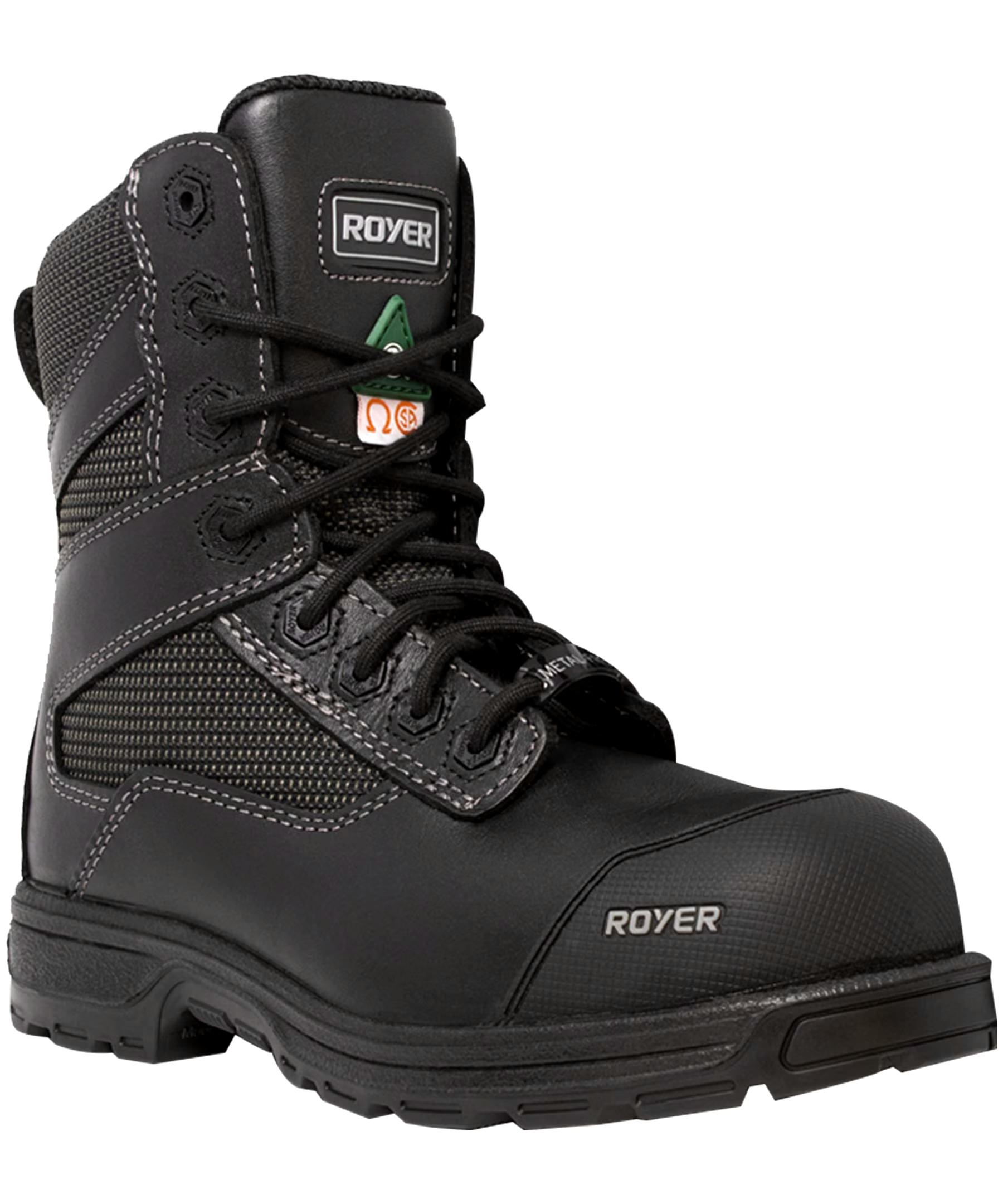 Men's 8 Inch Lightweight Composite Toe Composite Plate Waterproof Work Boots