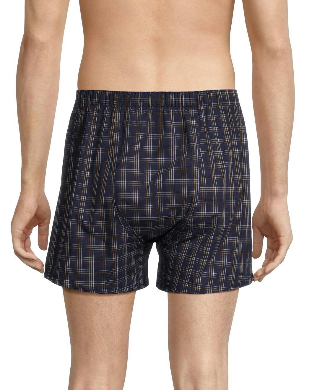 Denver Hayes Men's 2 Pack Woven Boxer