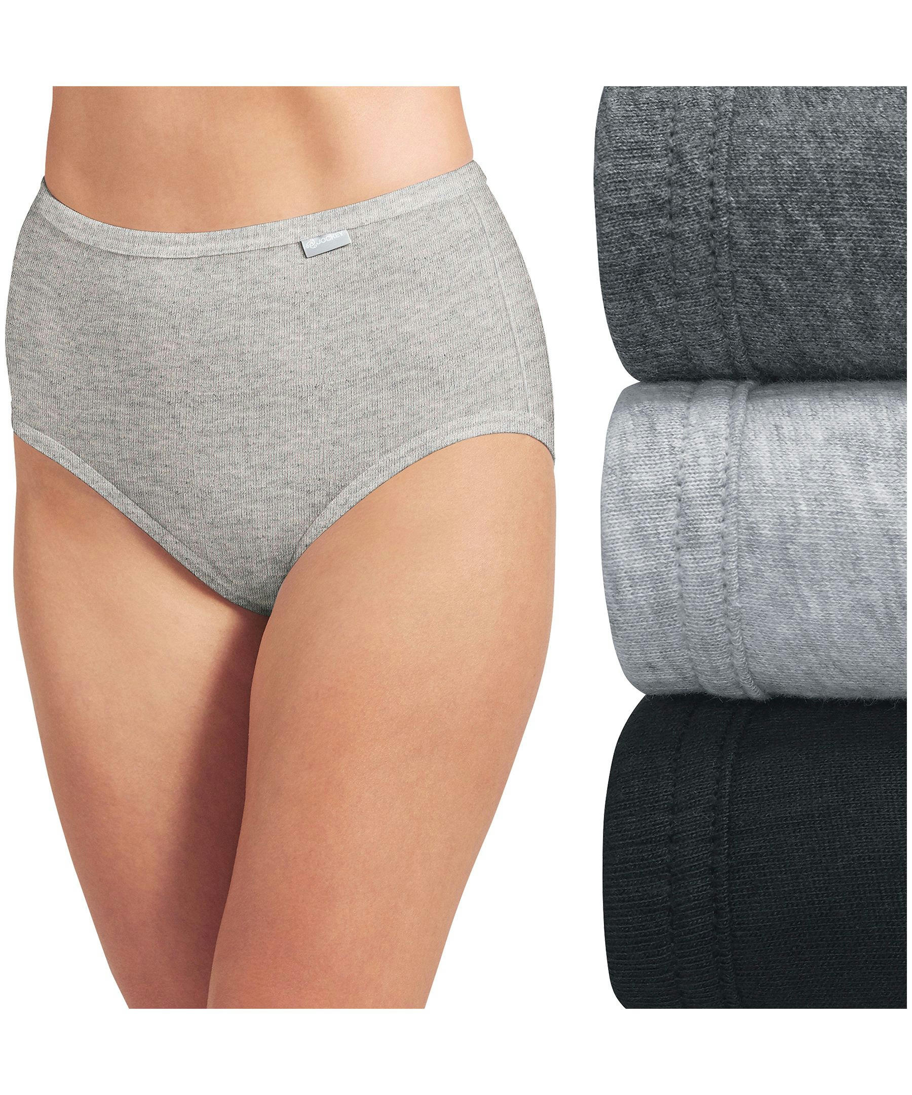 Jockey Women's 3-Pack Elance Basic Briefs