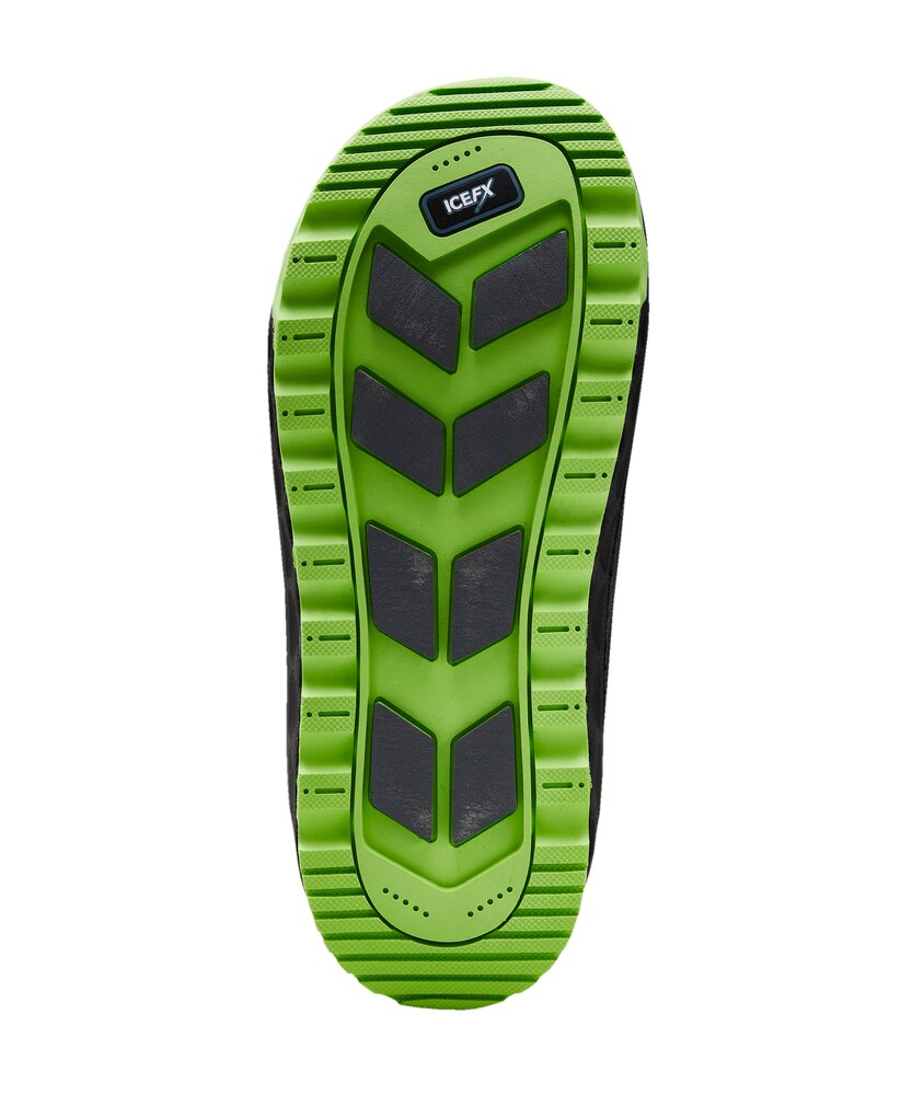 WindRiver Youth Golden IceFX Winter Boots - Black/Green