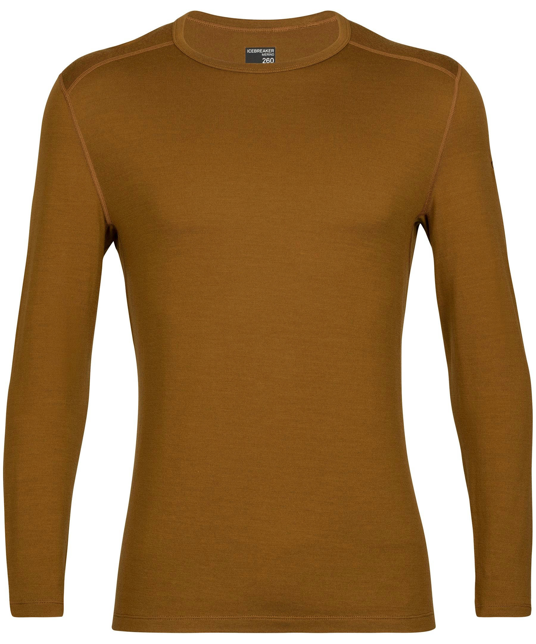 Icebreaker Men's 260 Tech Long Sleeve Crew Base Layer Top