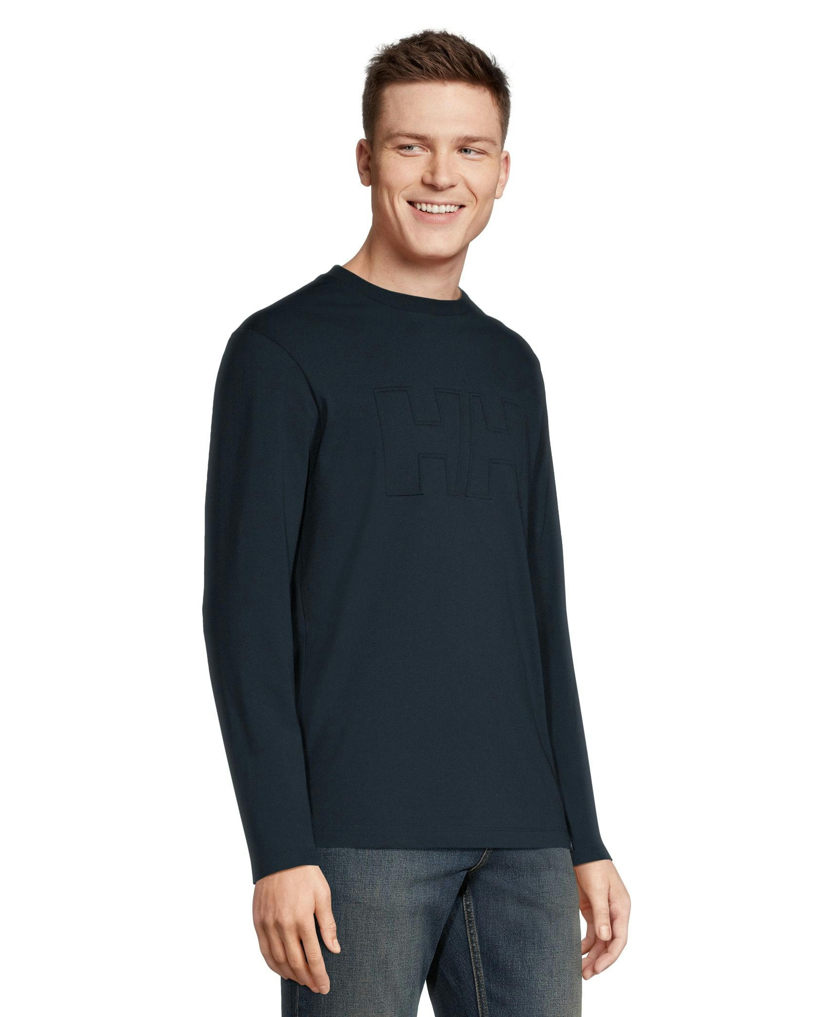 Helly Hansen Men's Long Sleeve Bowen Embossed Logo T Shirt