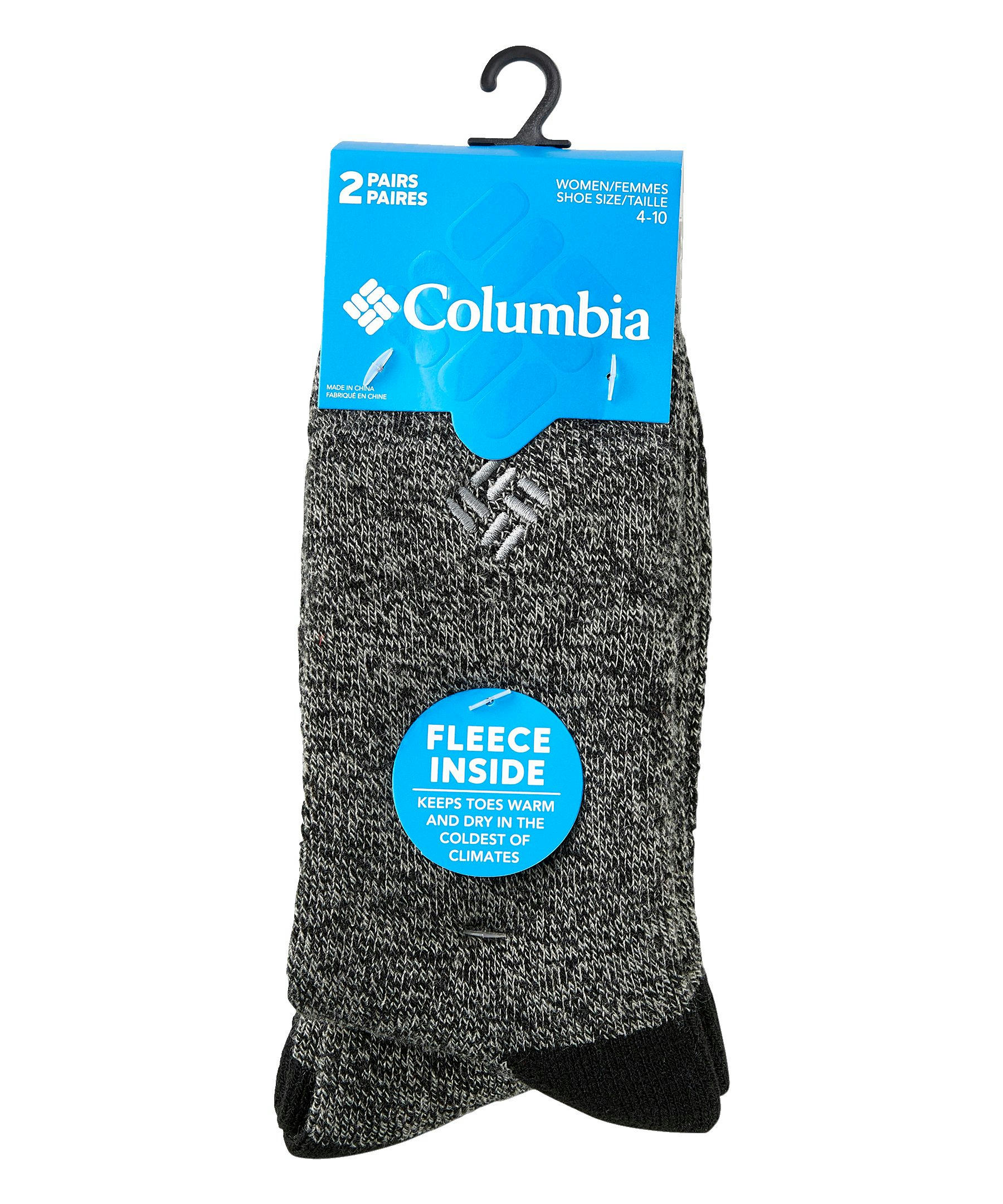 Women's Mid Weight Thermal Basic Crew Socks
