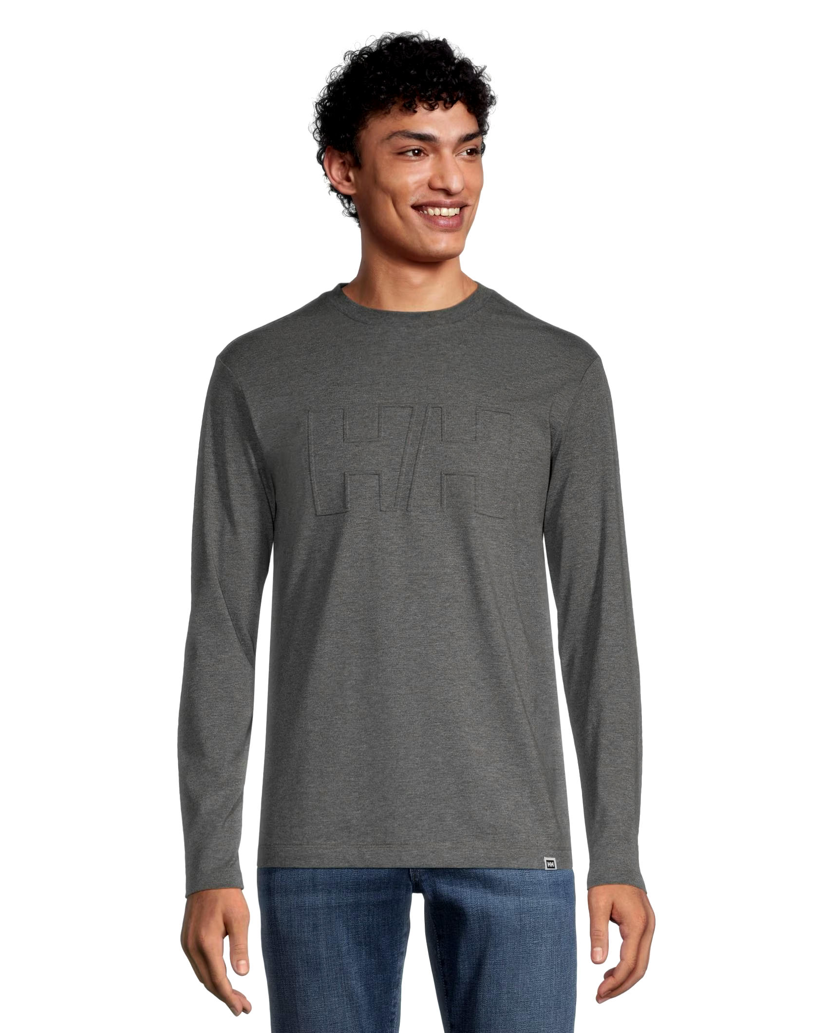 Helly Hansen Men's Long Sleeve Bowen Embossed Logo T Shirt