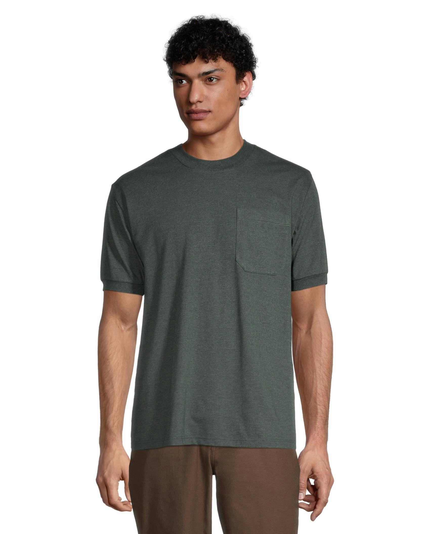 Aggressor Men's Crewneck Work T-Shirt With FRESHTECH