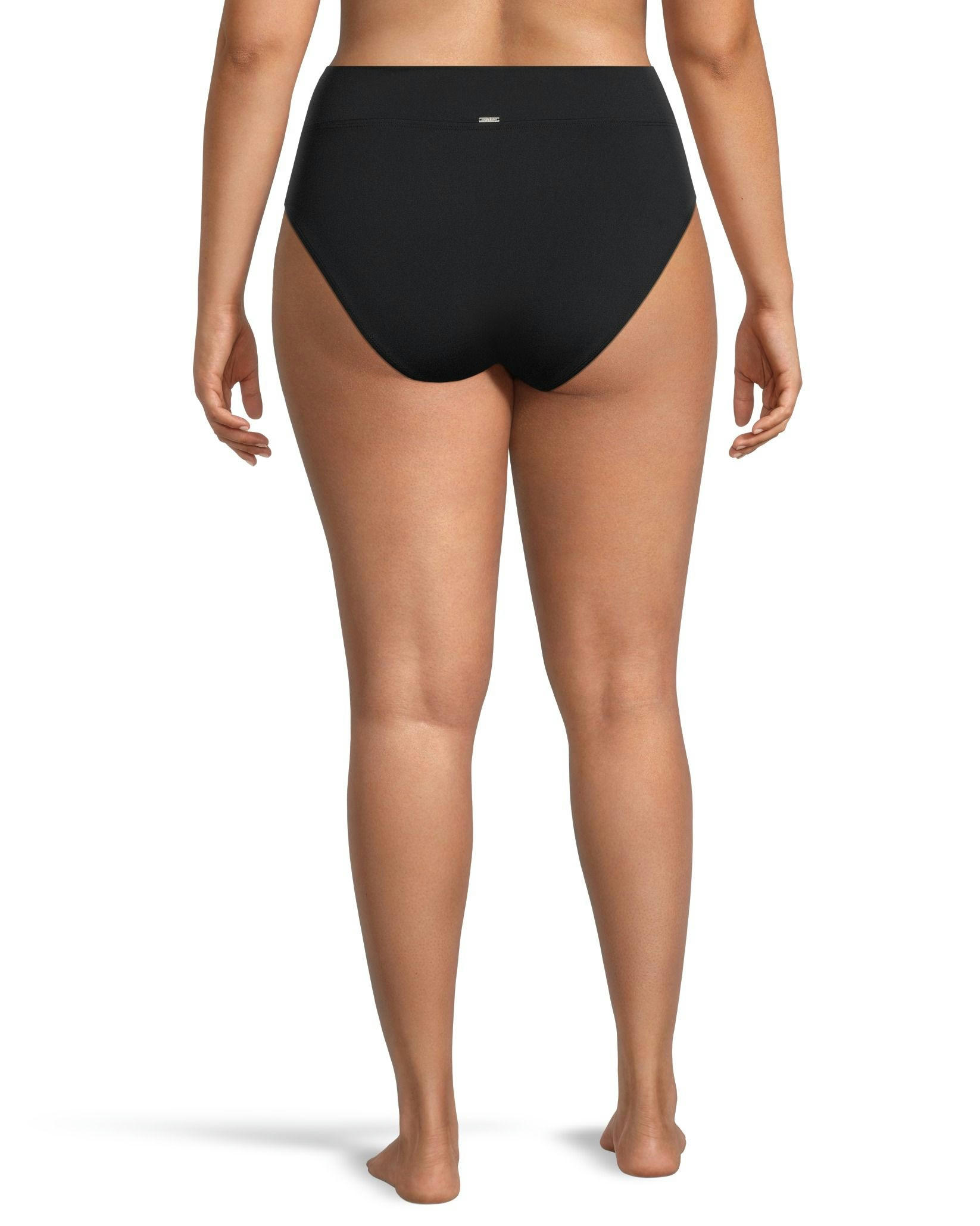 Women's High Waisted Retro Fit Bikini Swim Bottom