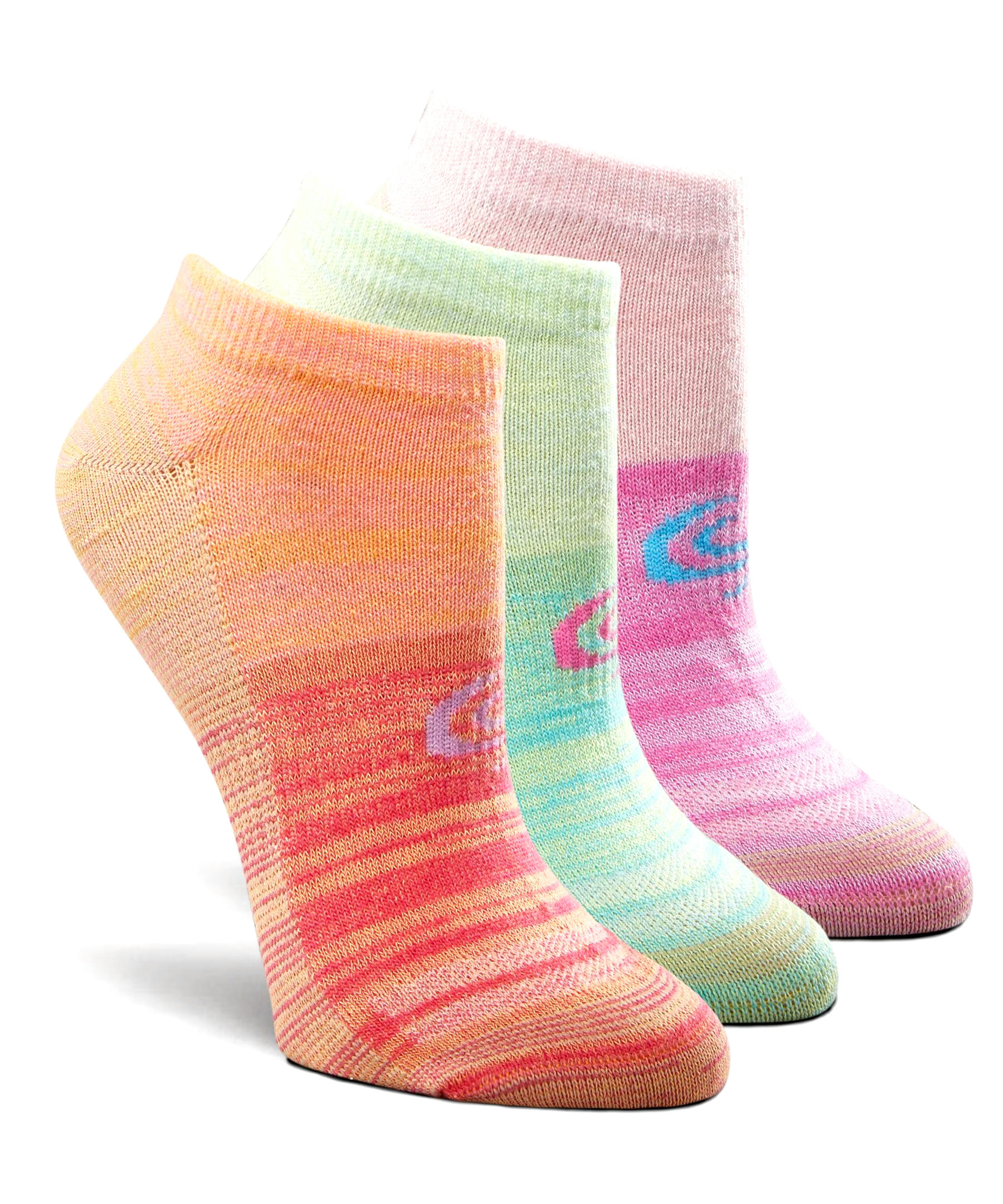 Women's 3 Pack Moisture Guard Extreme Athletic No Show Socks