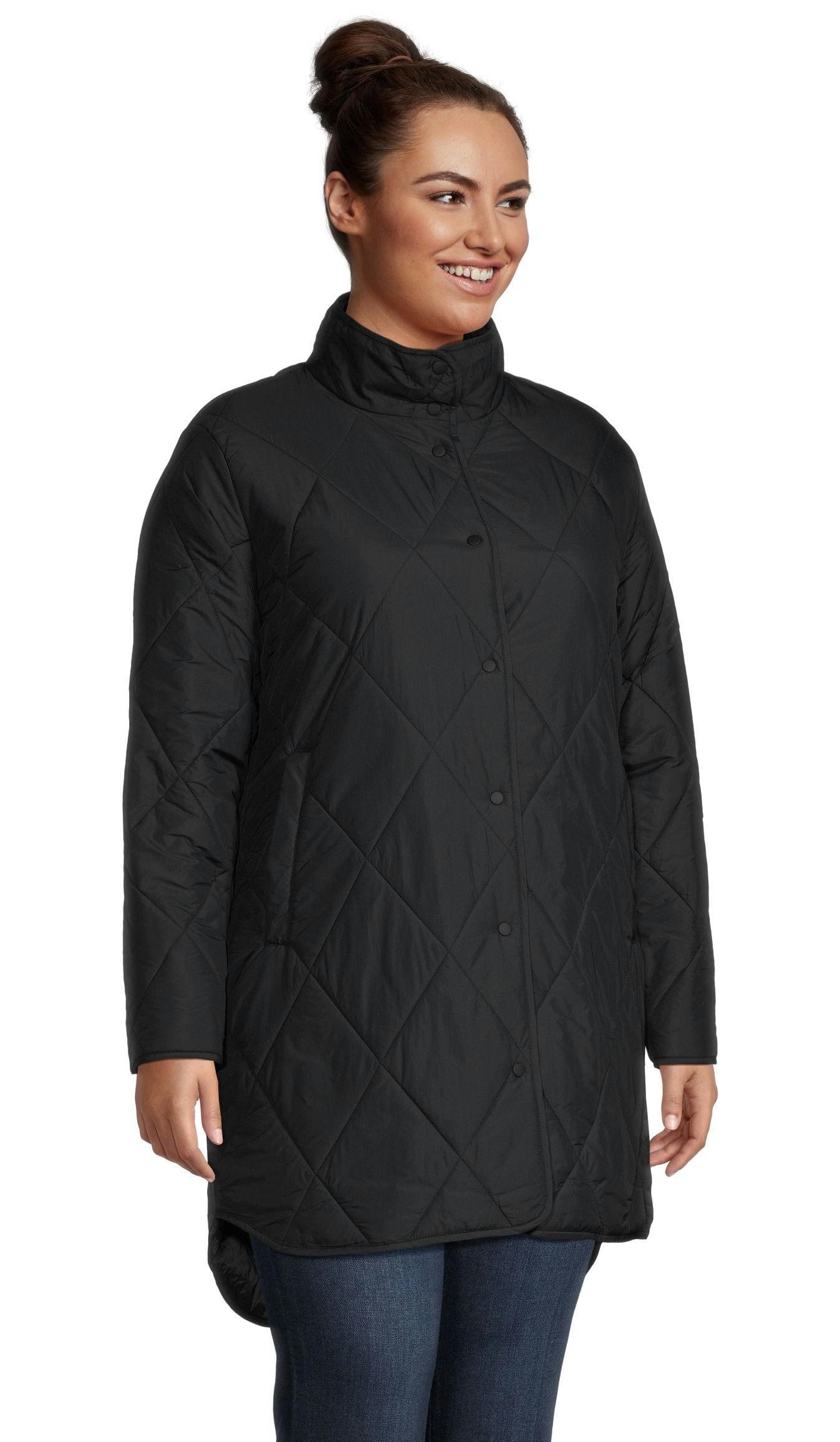 Denver Hayes Women's Quilted Long Jacket