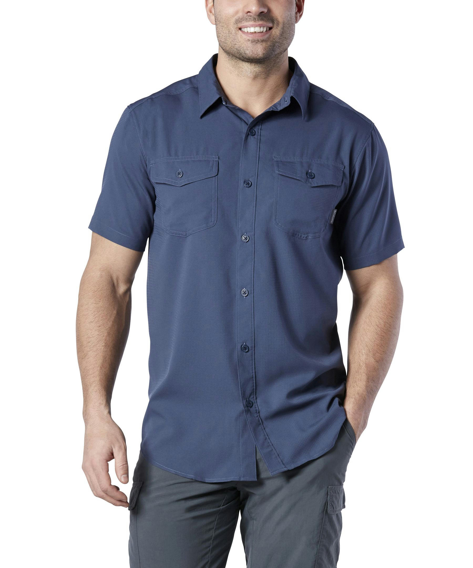 Columbia Men's Utilizer II Short Sleeve Traveller Omni Shade Ripstop Shirt