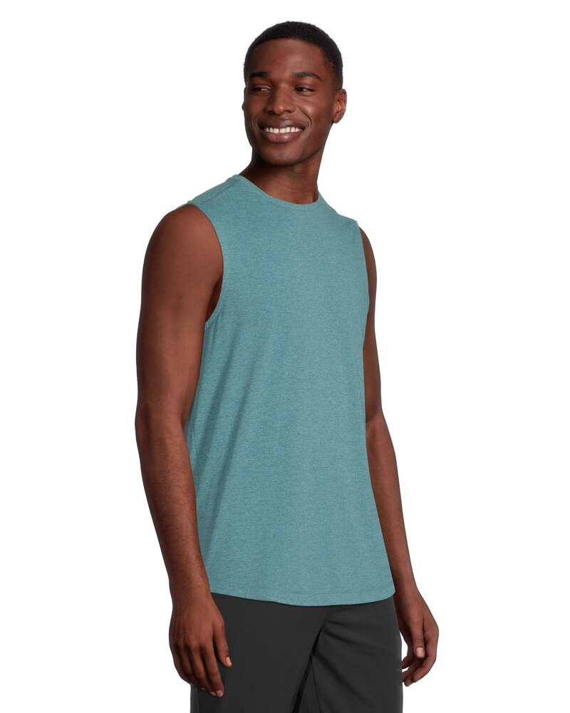 Matrix Men's Perforated FreshTech Crewneck Stretch Mesh Muscle Shirt