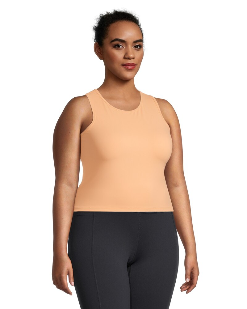 Women's Live-In Comfort Cropped Racerback Tank