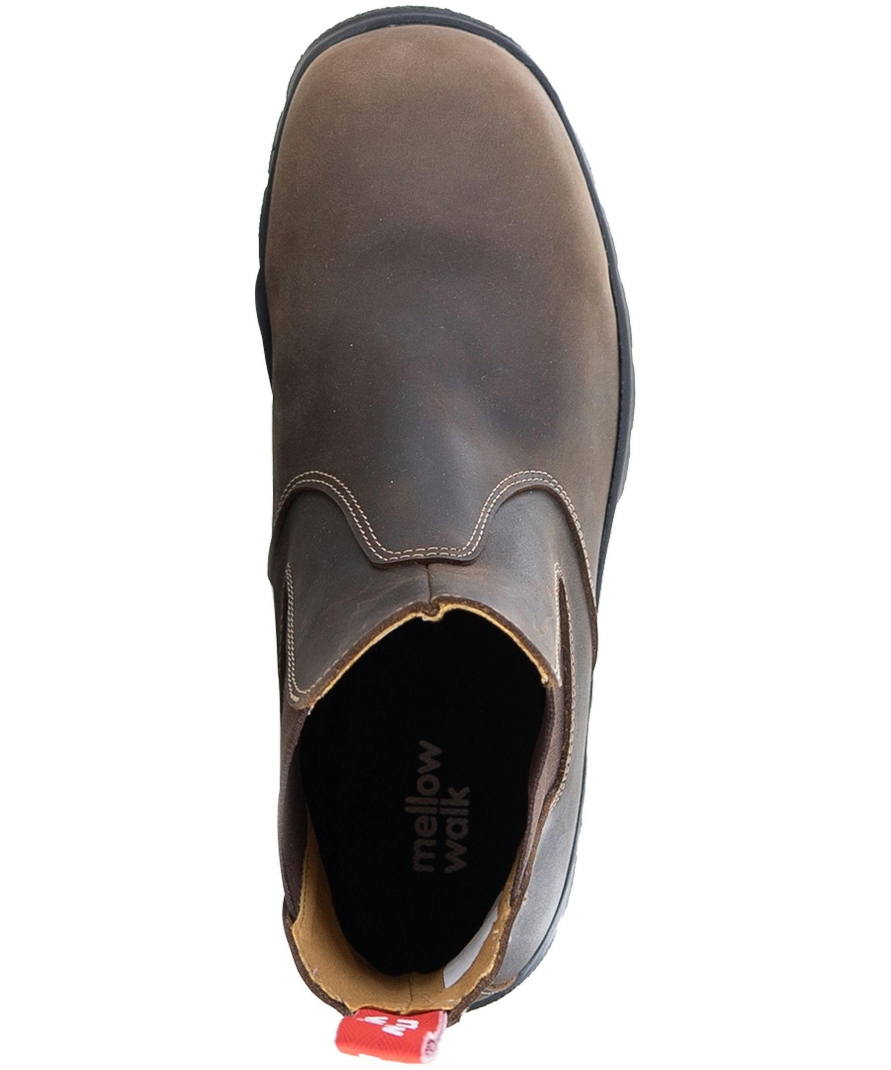 Mellow Walk Men's Quentin 6 Inch Composite Toe Composite Plate Pull On Work Boot