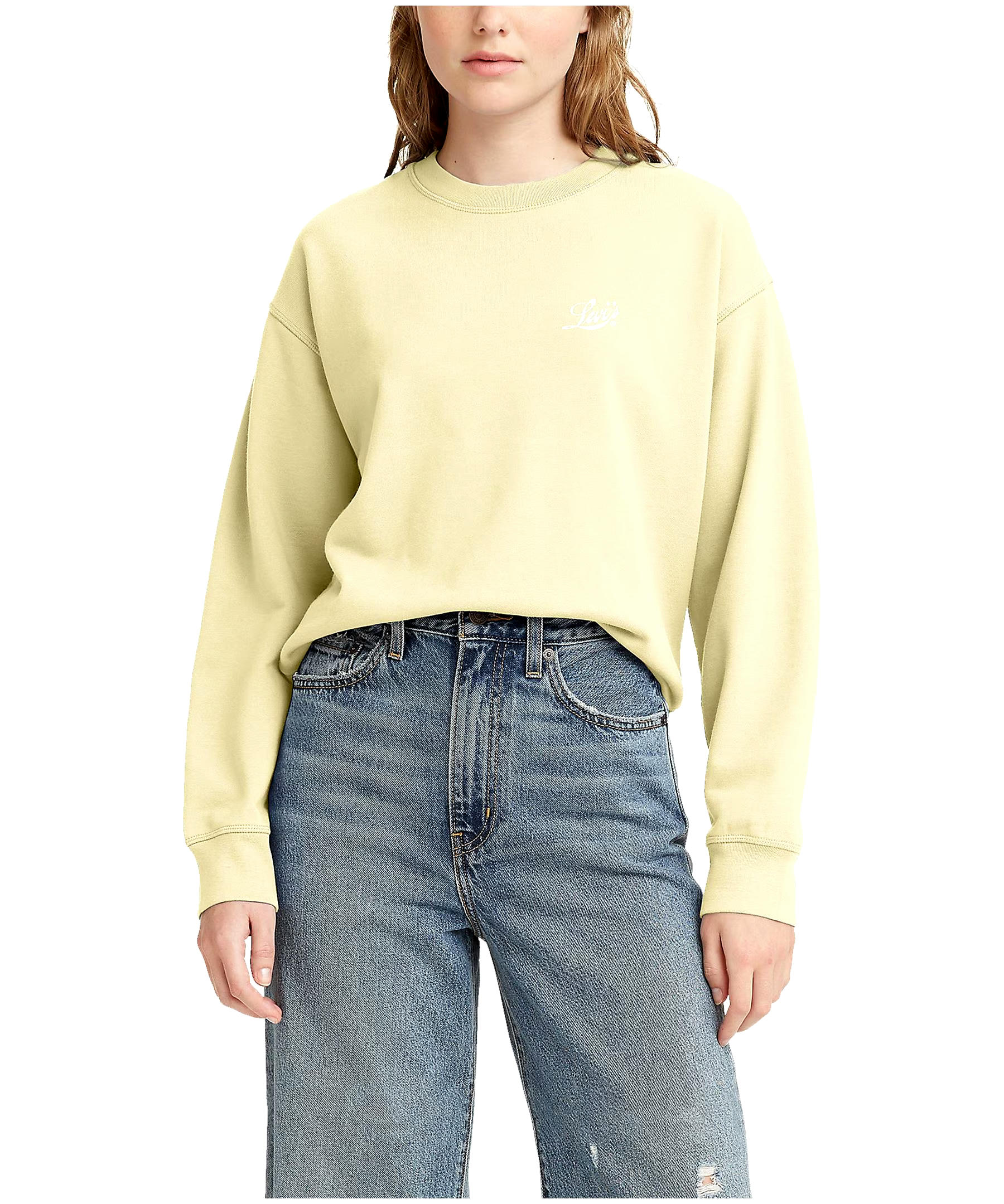 Levi's Women's Graphic Standard Crew Neck Sweatshirt