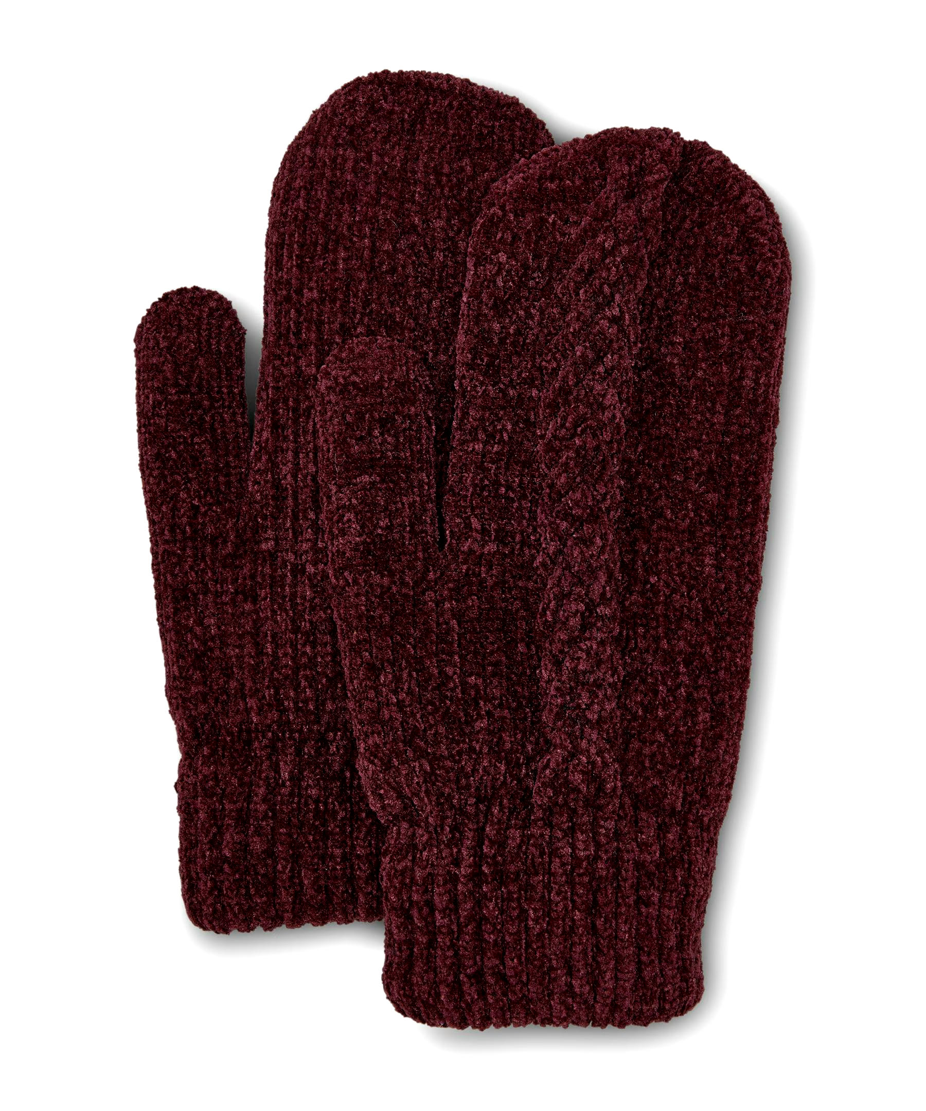 Denver Hayes Women's Chenille Cable Knit Mittens
