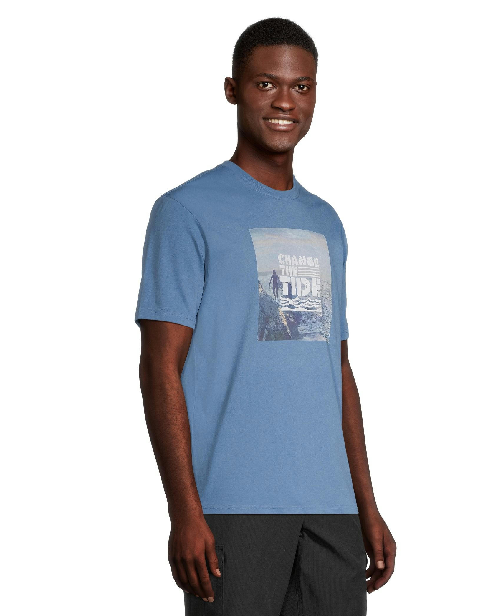 FarWest Men's Photoreal Surf Graphic T Shirt