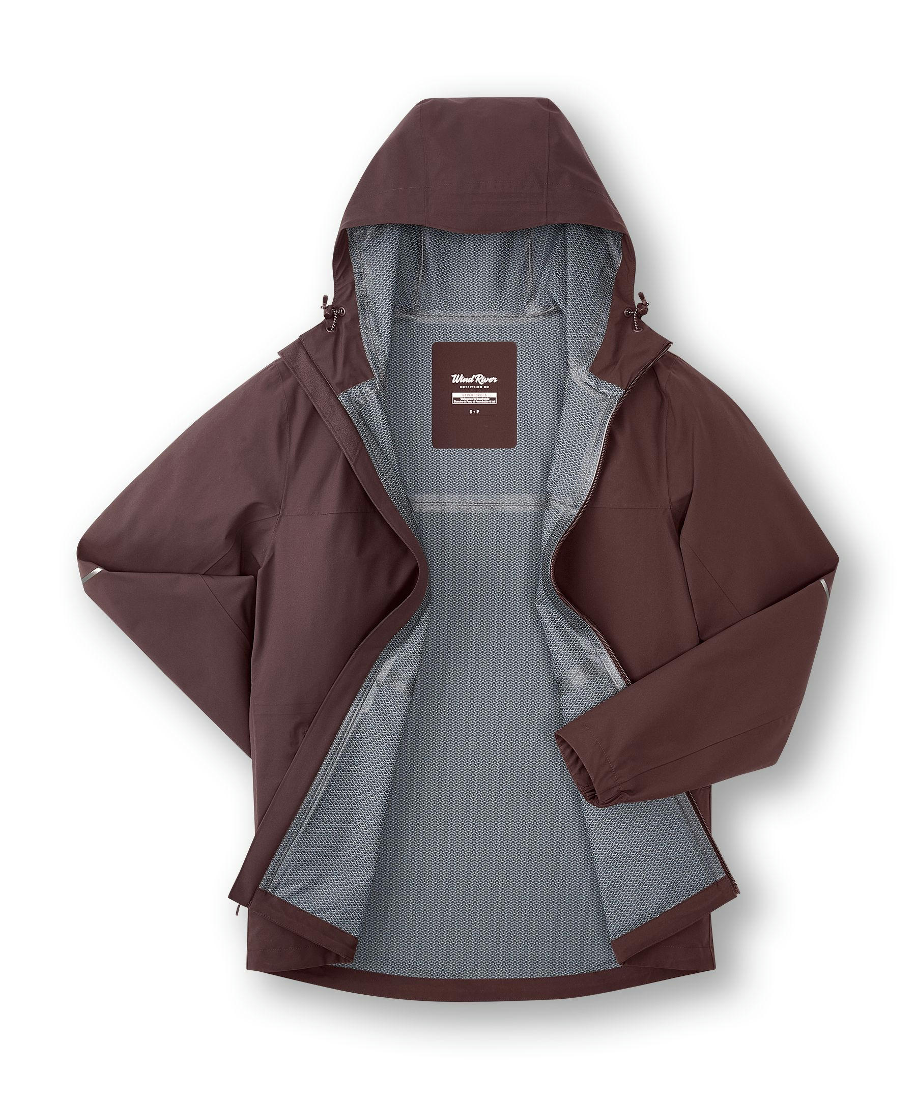 WindRiver Men's HD3 Downpour 2.5 L Stretch Rain Jacket