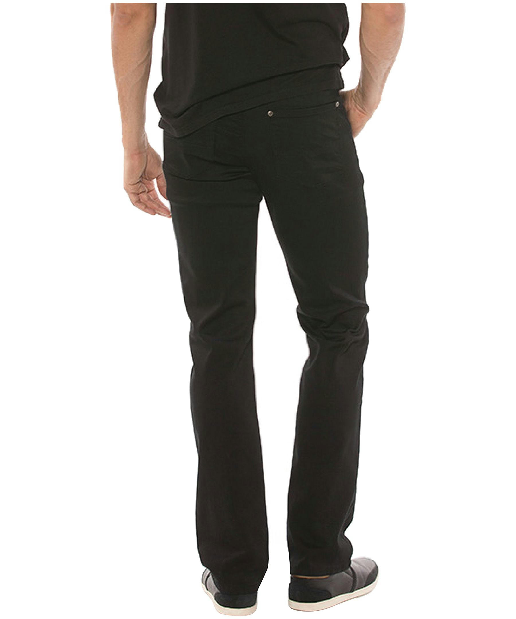 Lois Men's Brad Oversized Slim Fit Stretch Pants - Black
