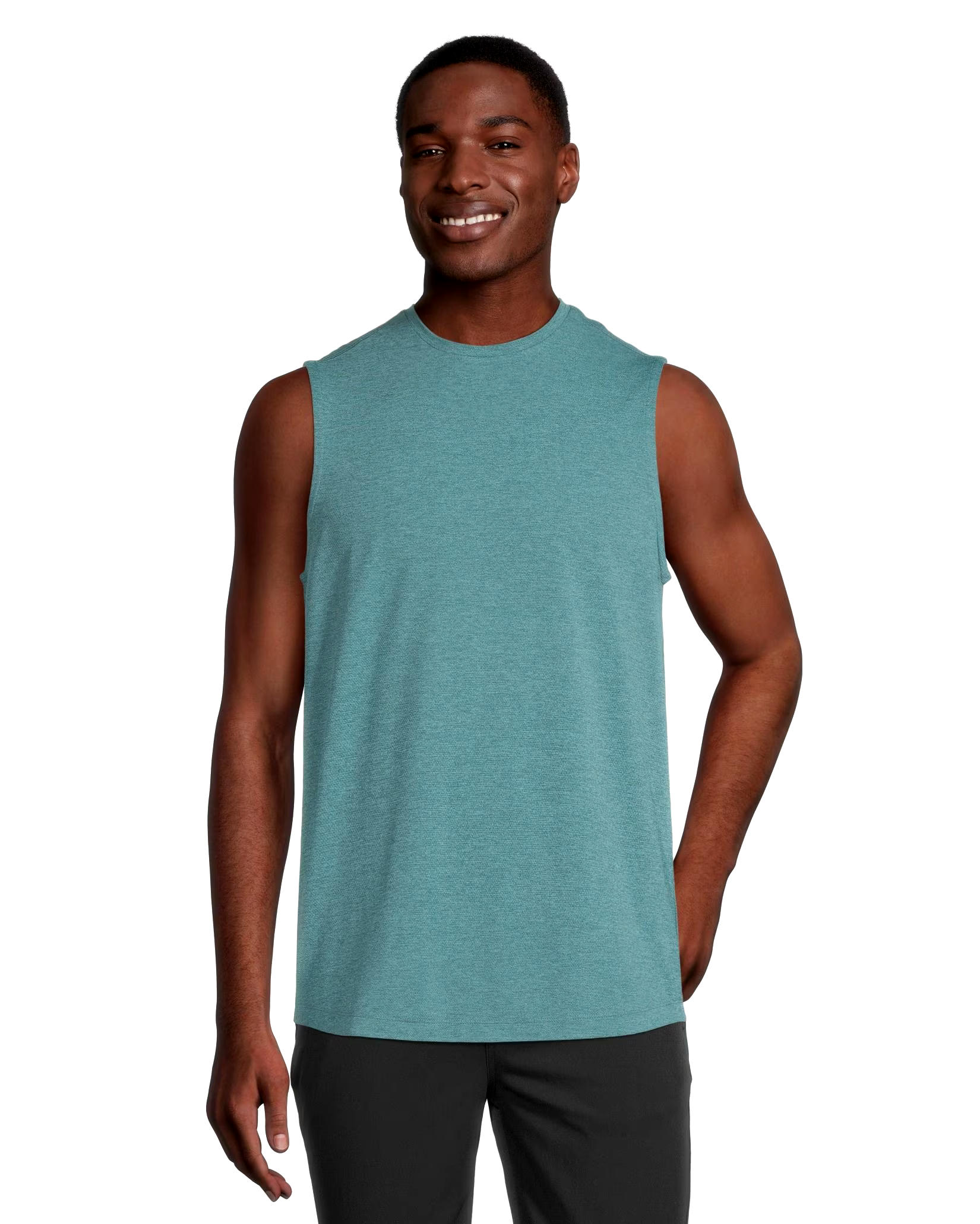 Matrix Men's Perforated FreshTech Crewneck Stretch Mesh Muscle Shirt