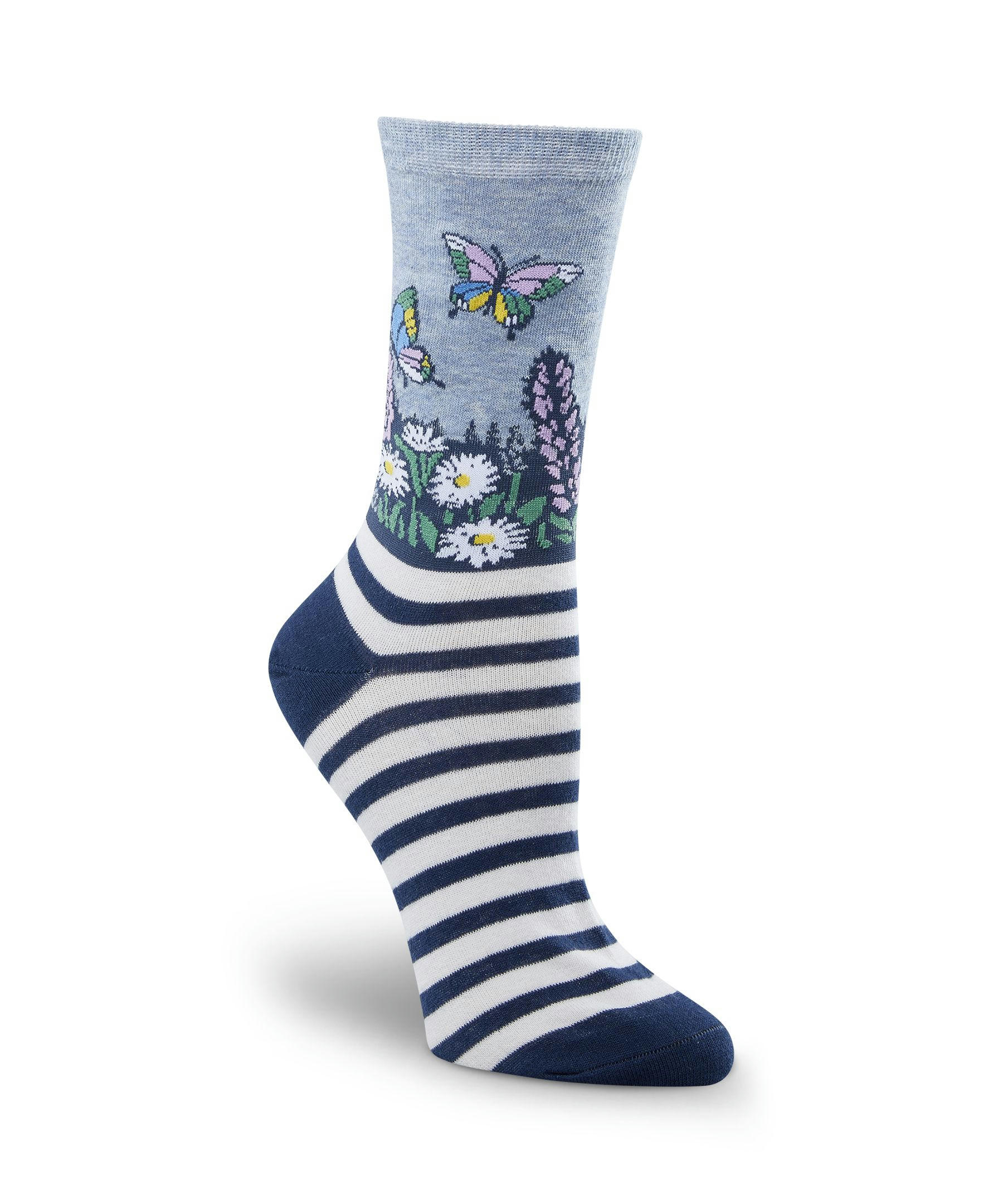 Denver Hayes Women's Patterned Crew Socks