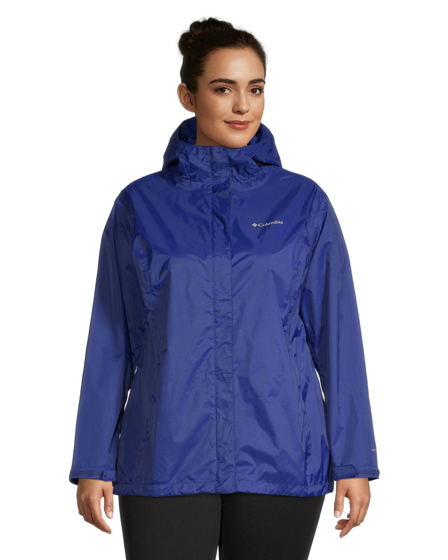 Columbia Women's Arcadia II Hooded Rain Jacket, Waterproof, Breathable, Packable, Shell