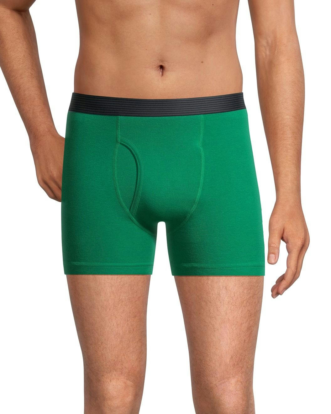 Denver Hayes Men's 4 Pack Classic Boxer Briefs Underwear