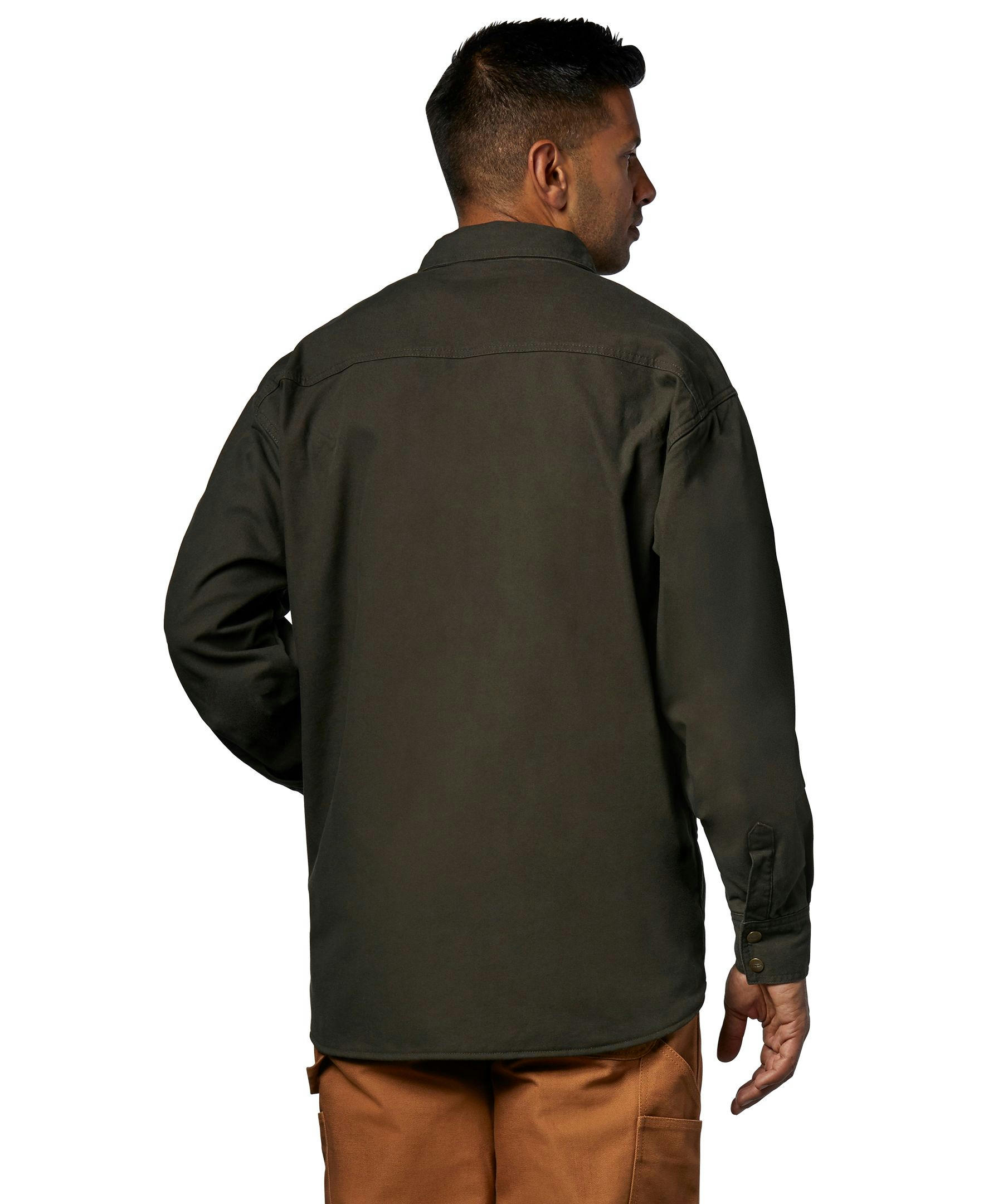 Dakota WorkPro Series Men's Fleece Lined Micro-Sanded Washed Duck Work Jacket