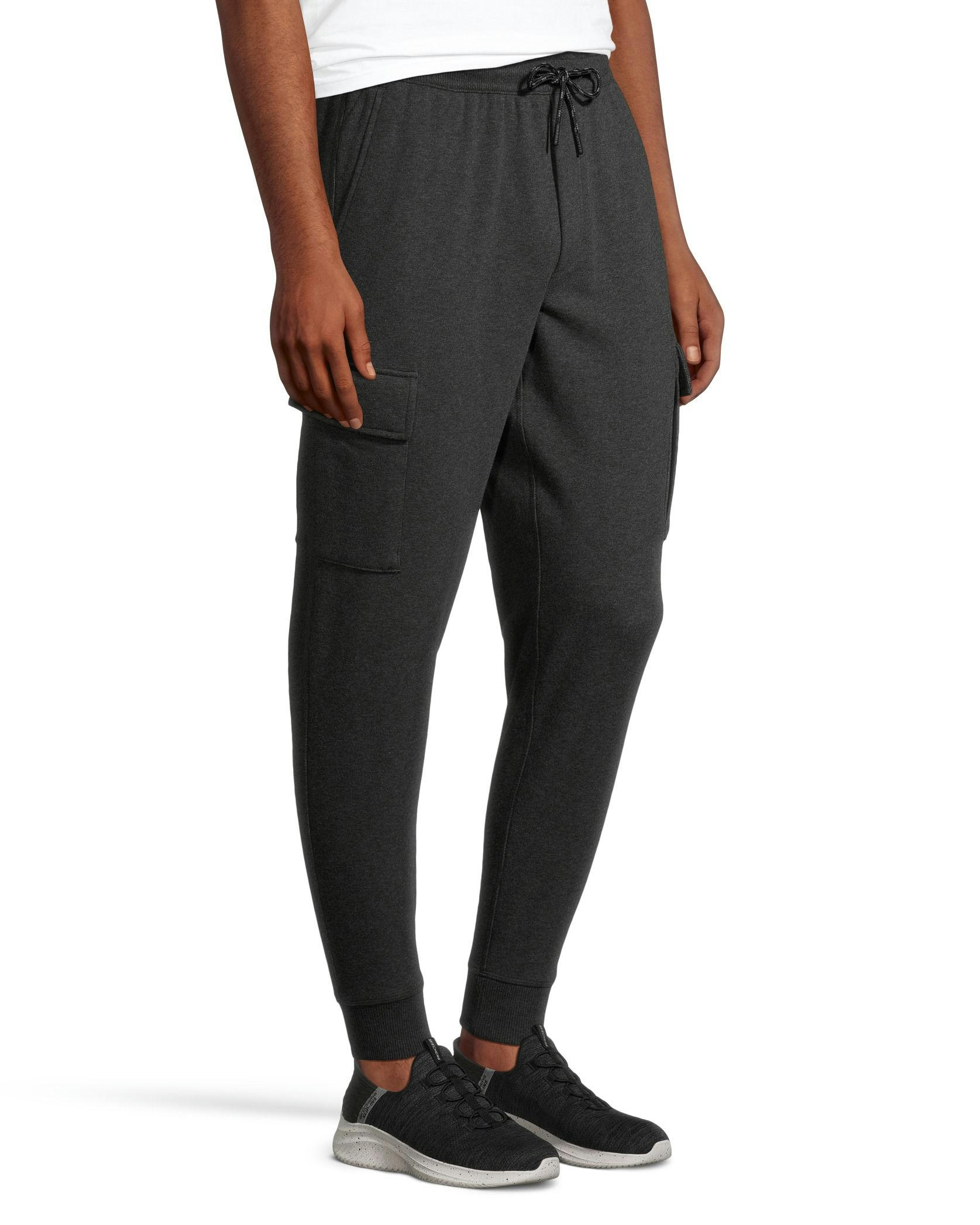 Matrix Men's Stretch French Terry Cargo Elastic Waist Joggers