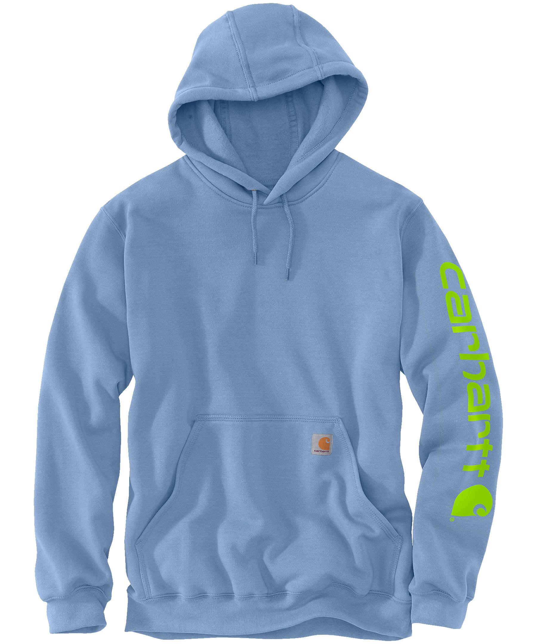 Carhartt Men's Midweight Hooded Logo Sleeve Sweatshirt