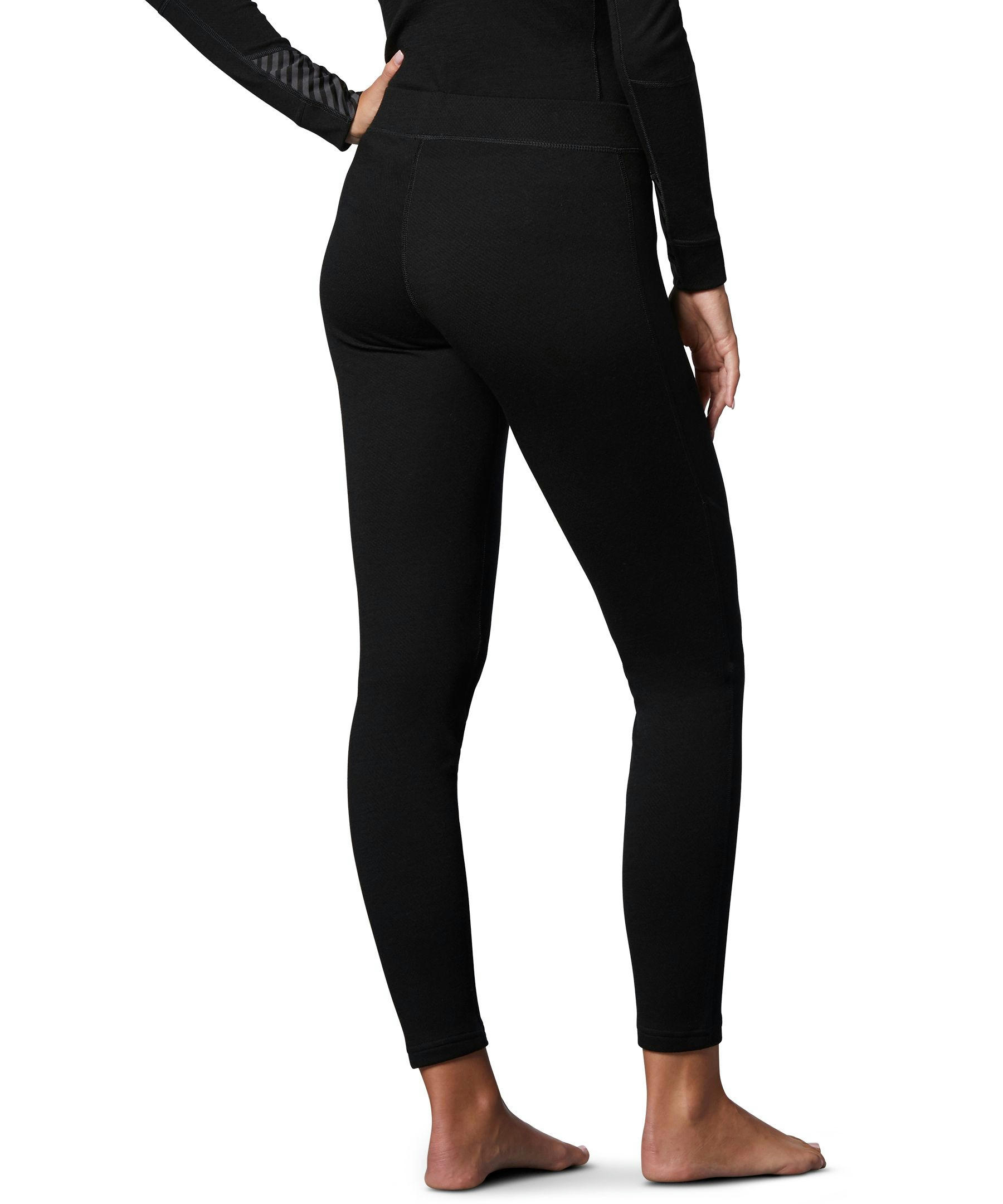 Helly Hansen Women's Lifa Merino Thermal Base Layer Long Underwear Pants - Black