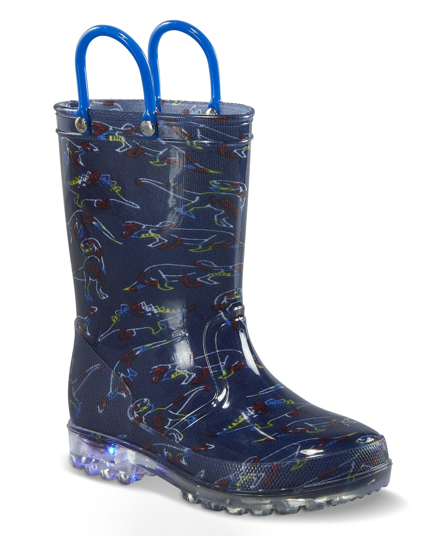 WindRiver Toddler Unisex Light Up Rain Boots