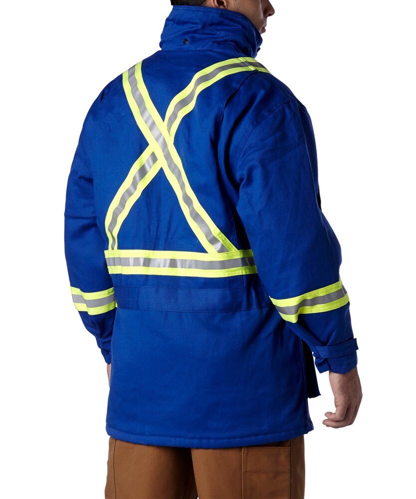 Firewall Men's FR Striped Insulated Parka Jacket