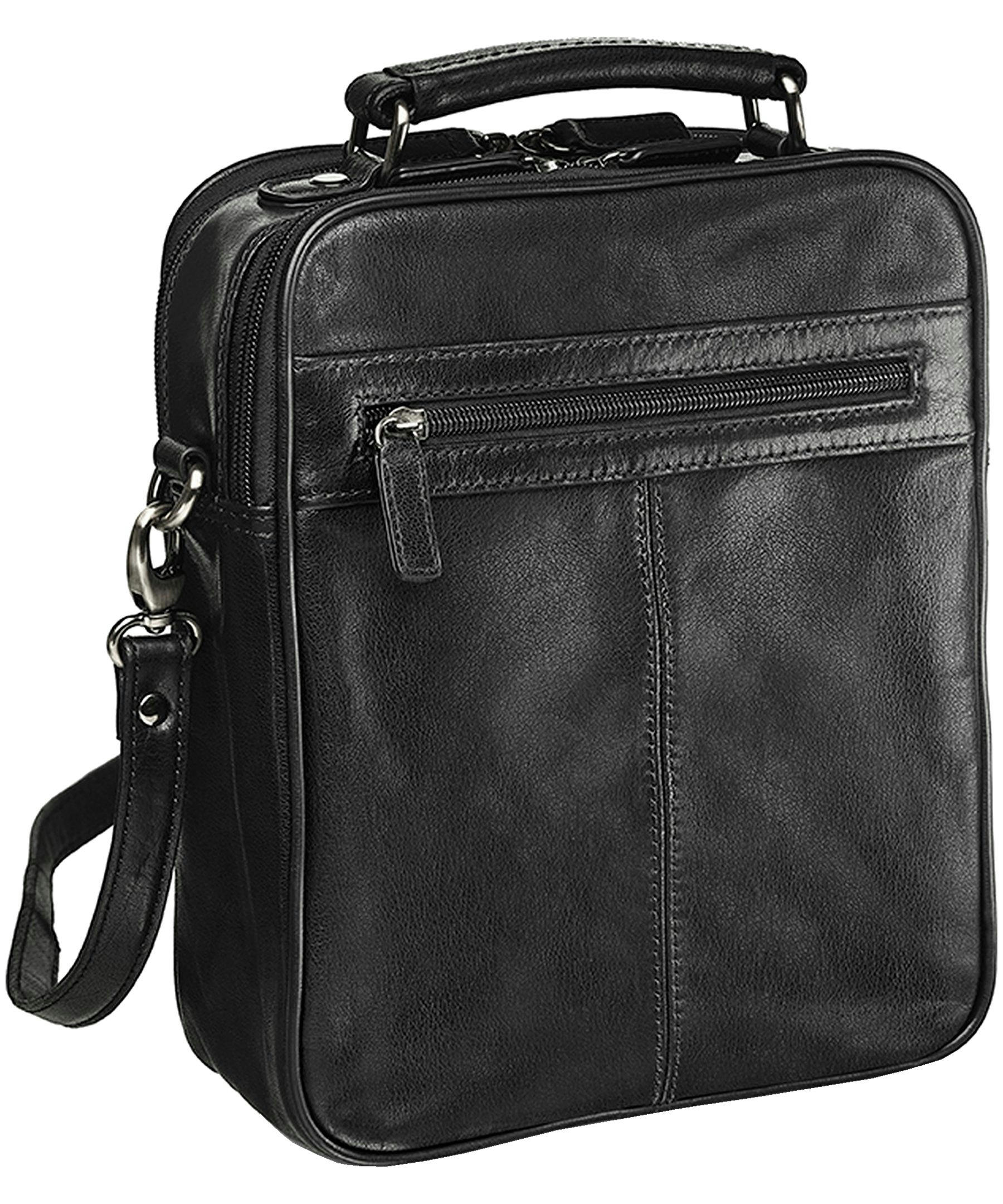 Mancini Arizona Double Top Zipper Bag