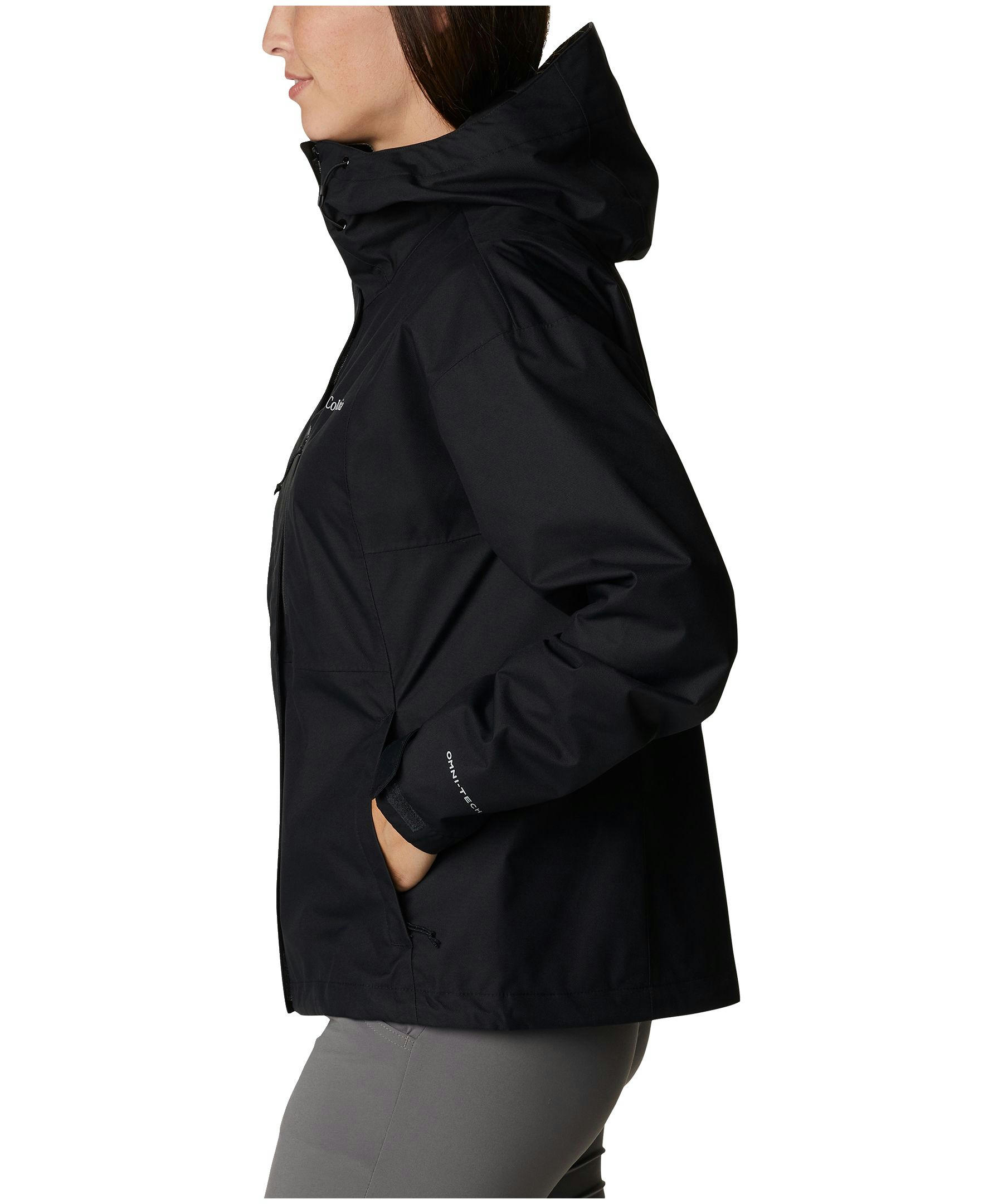 Columbia Women's Hikebound Omni-Tech Hooded Waterproof Rain Jacket