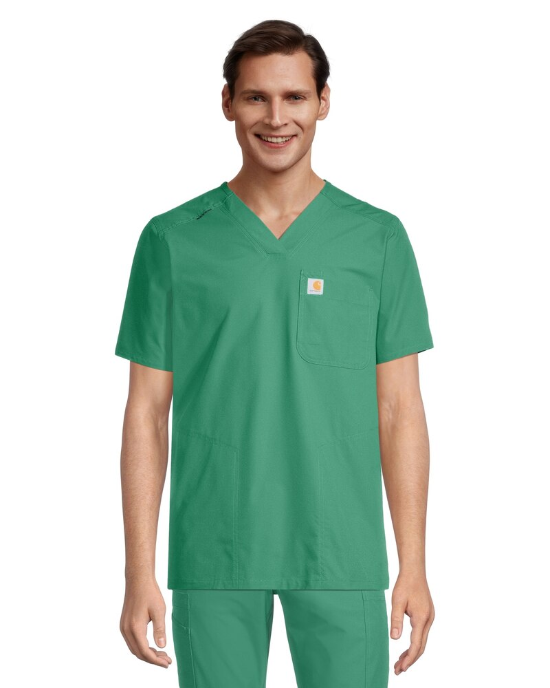 Carhartt Men's Core V-Neck Rugged Flex Scrub Top