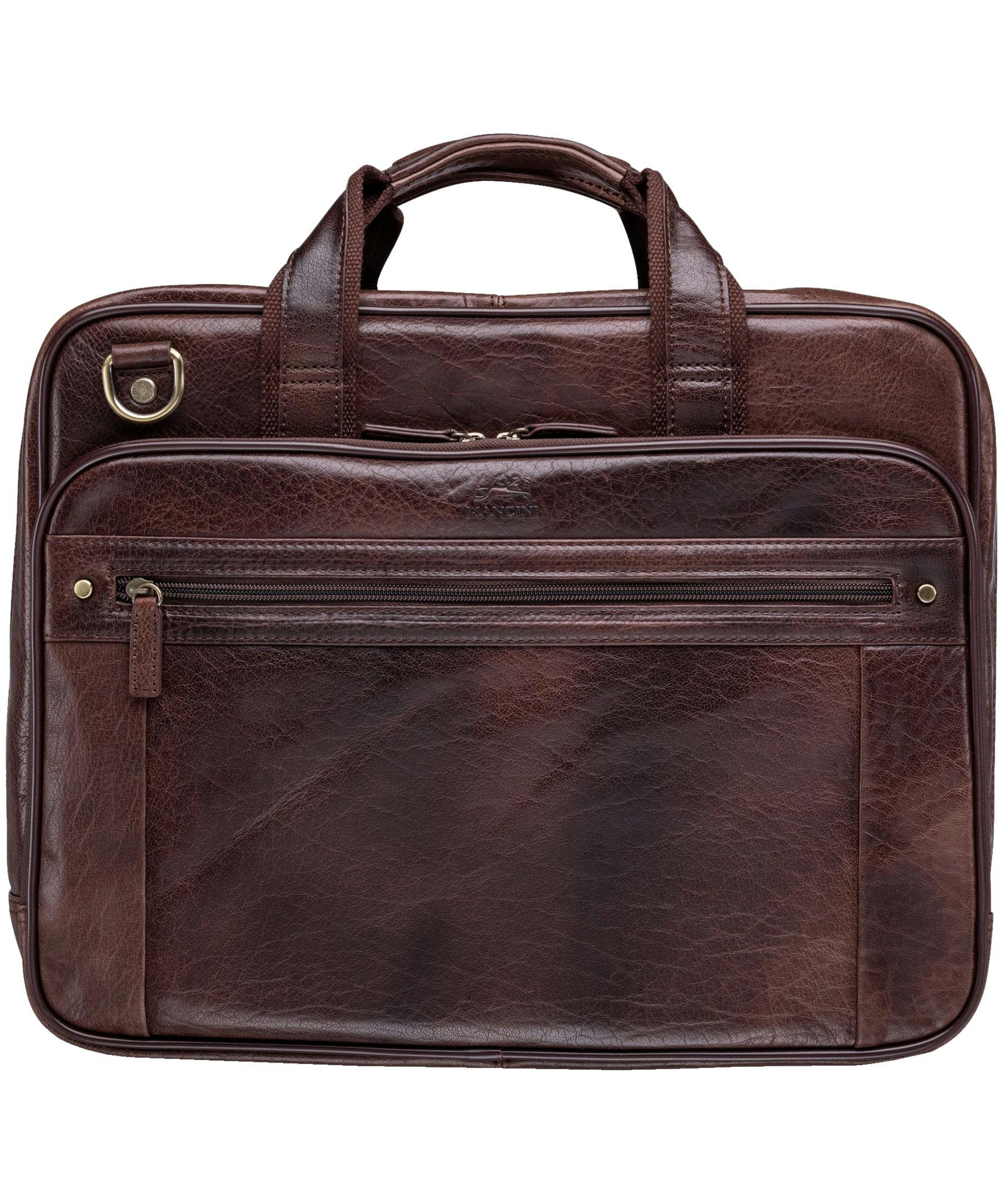 Mancini Arizona Double Compartment Briefcase