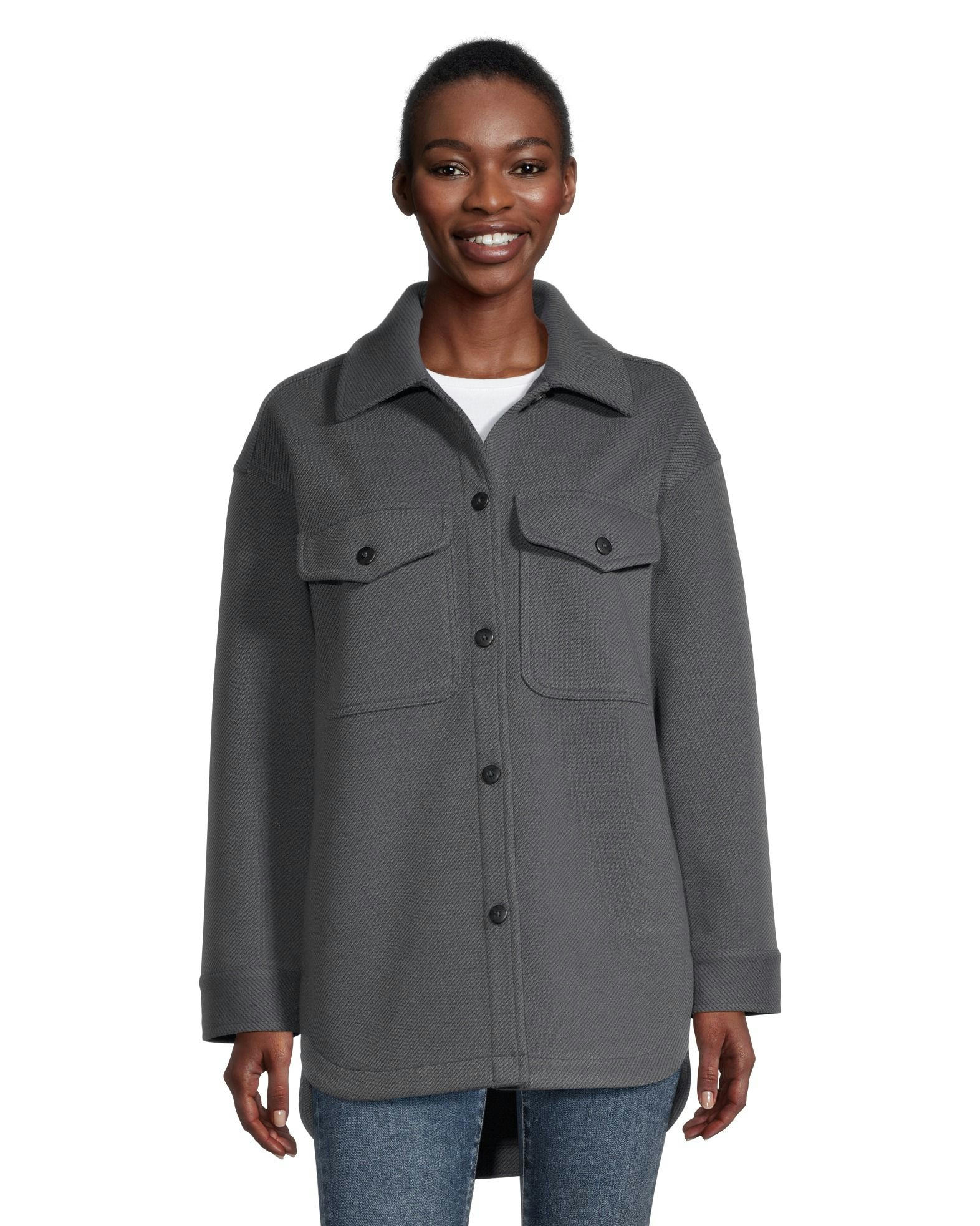 Boston Traders Women's Luxe Twill Shacket