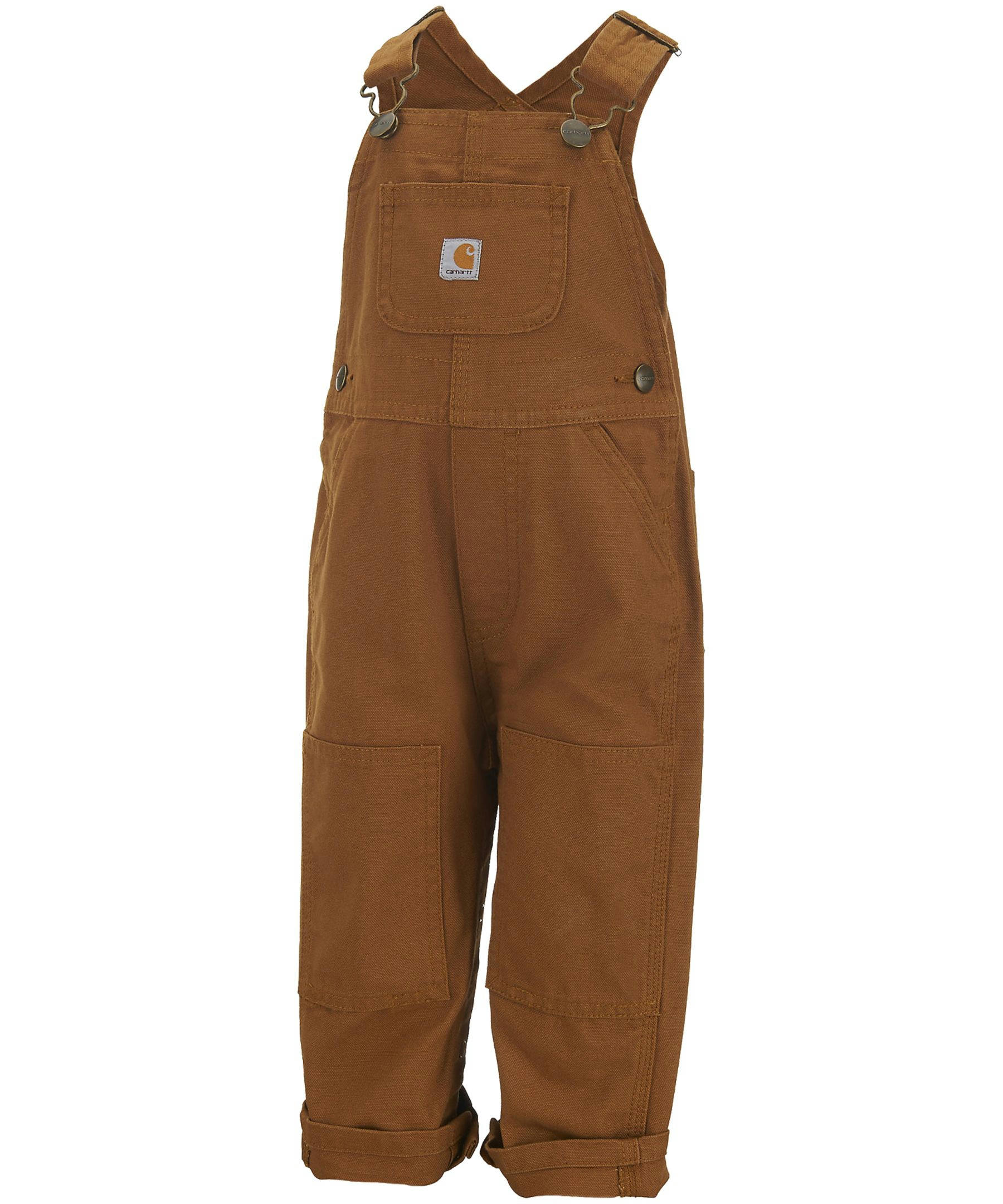 Carhartt Kids' Unisex Canvas Bib Overalls