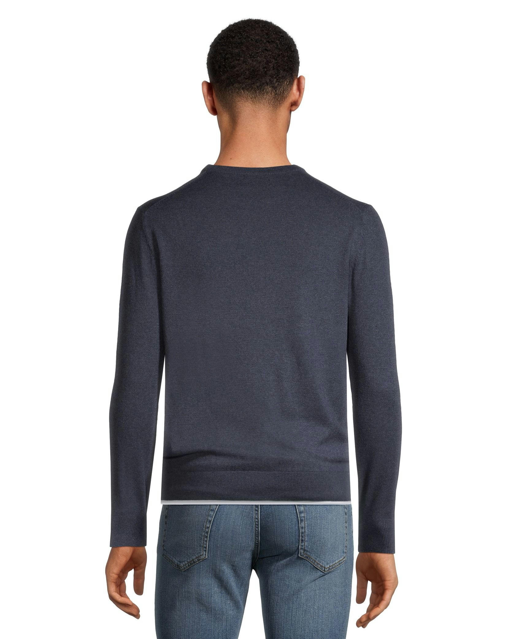 Denver Hayes Men's Soft Cotton Crewneck Sweater