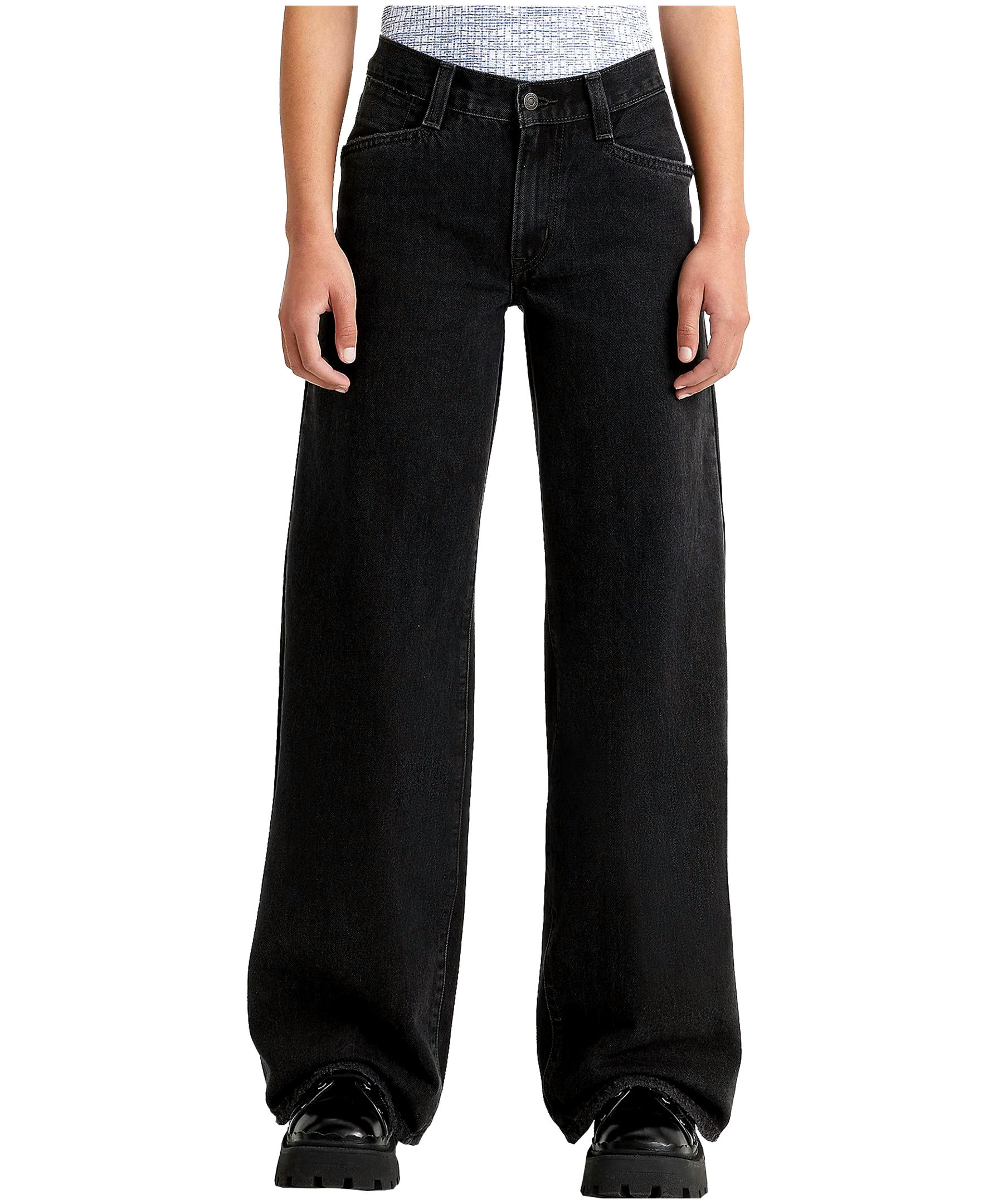 Levi's Women's '94 Baggy Mid Rise Loose Fit Wide Leg Jeans