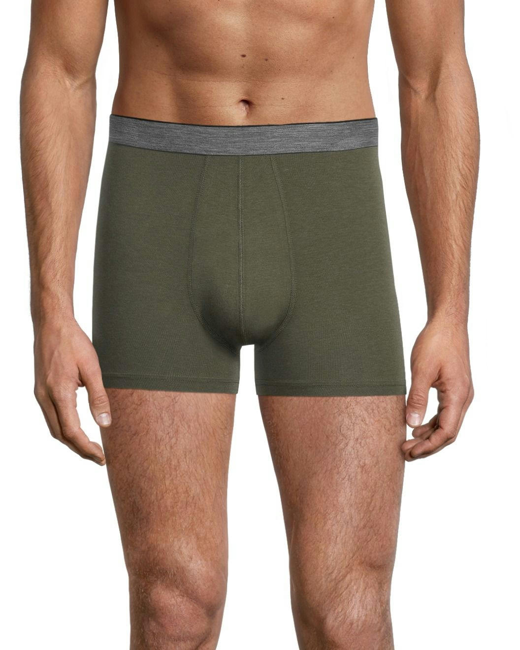 Denver Hayes Men's Rayon from Bamboo 2-Pack Trunk Briefs