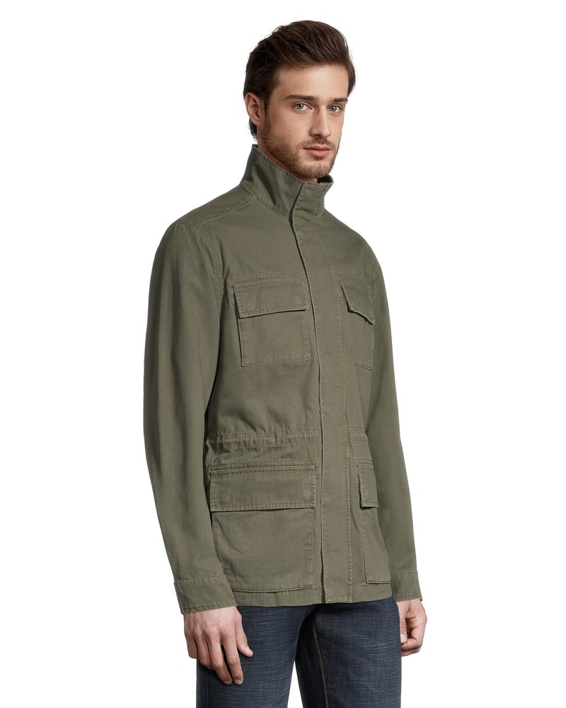 Denver Hayes Men's Casual Cotton Field Jacket