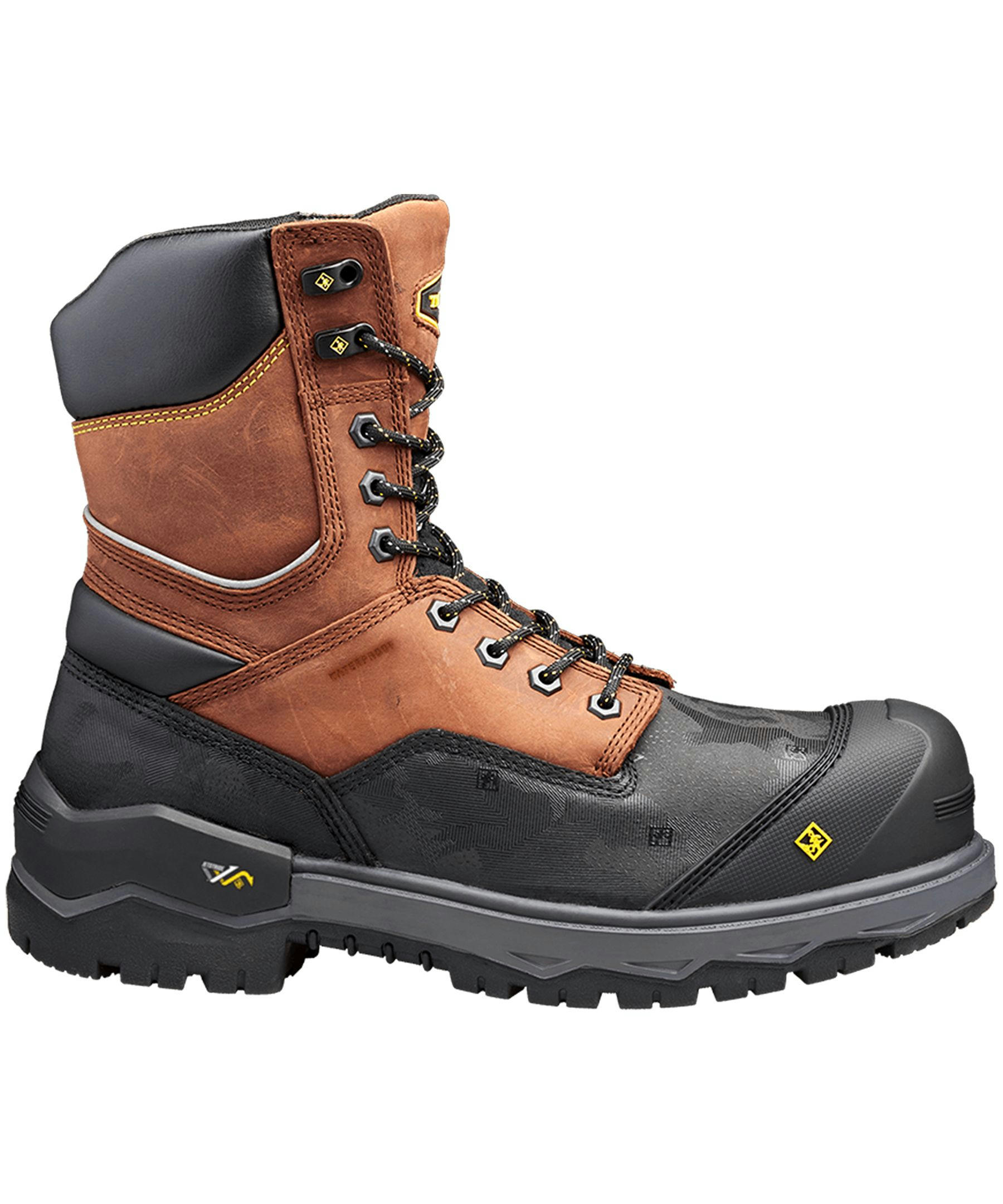 Terra Men's Gantry 8 Inch Composite Toe Composite Plate Work Boot