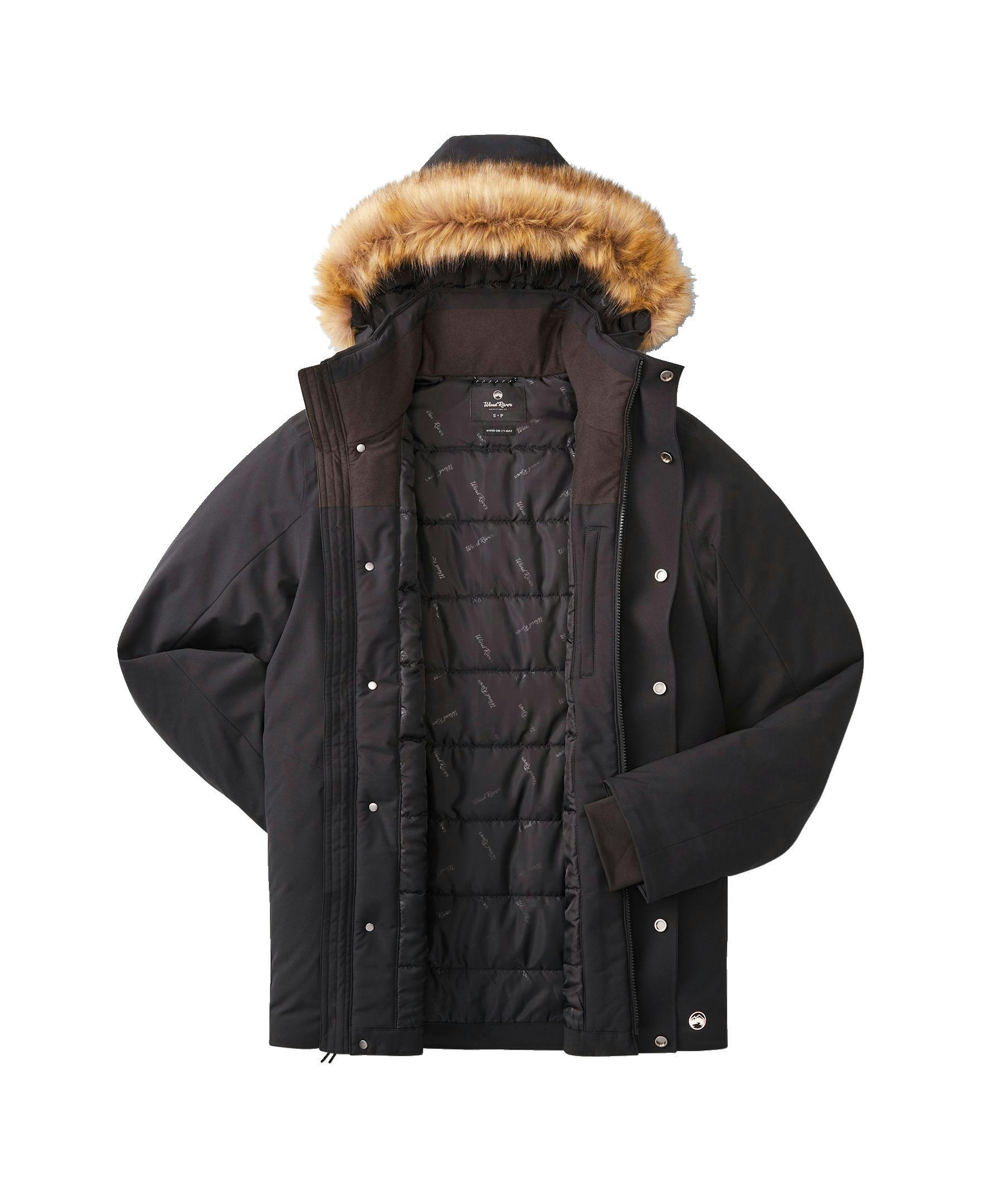 WindRiver Men's HD2 T-Max Insulated Hooded Parka