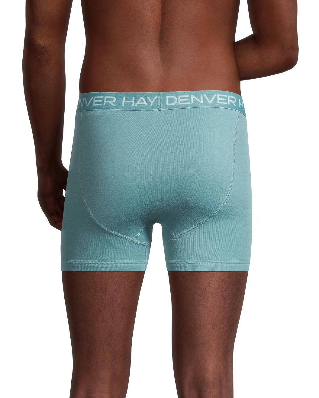 Denver Hayes Men's 3 Pack Solid Boxer Briefs