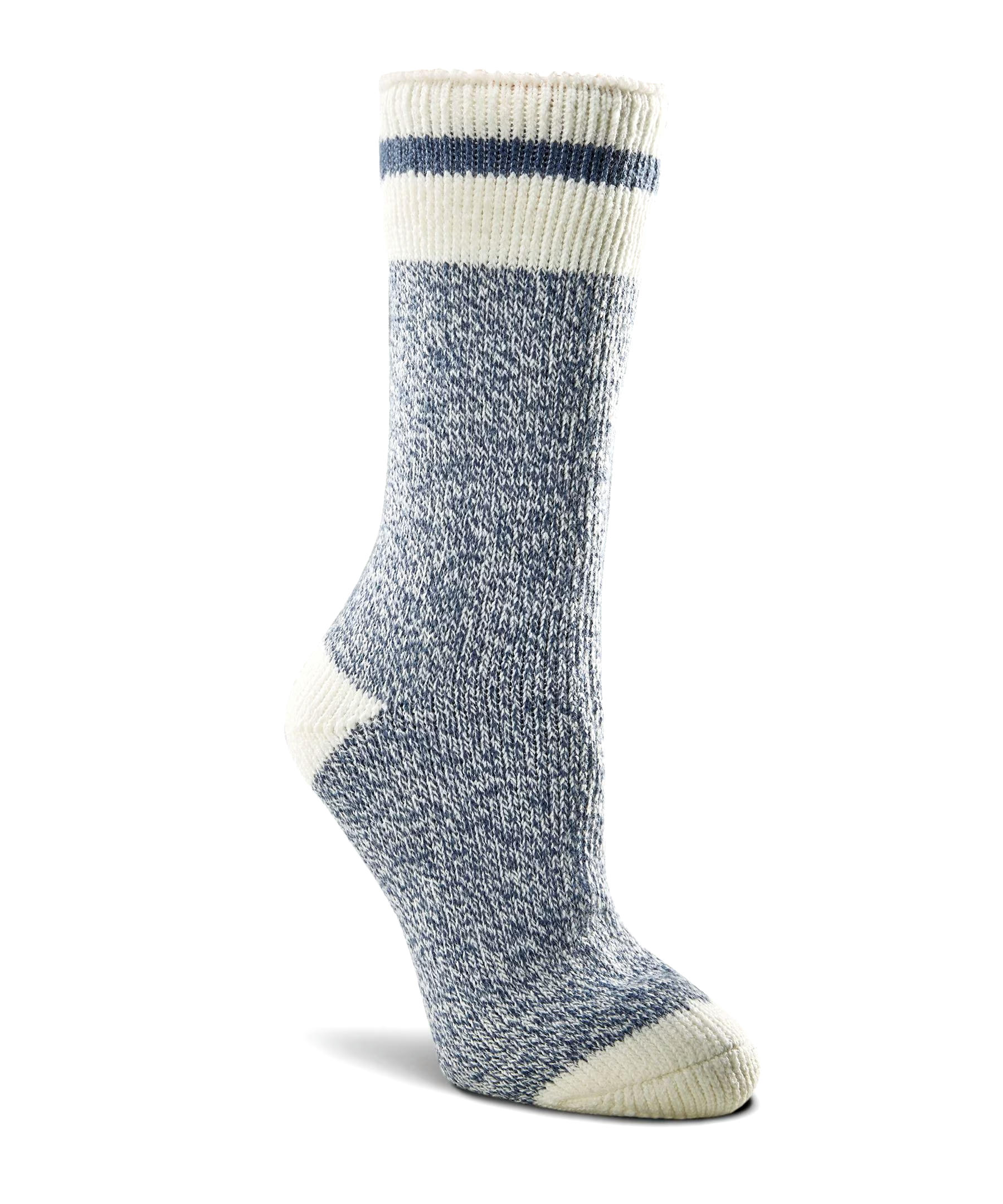 WindRiver Women's Twist Knit Thermal T-Max Heat Crew Socks