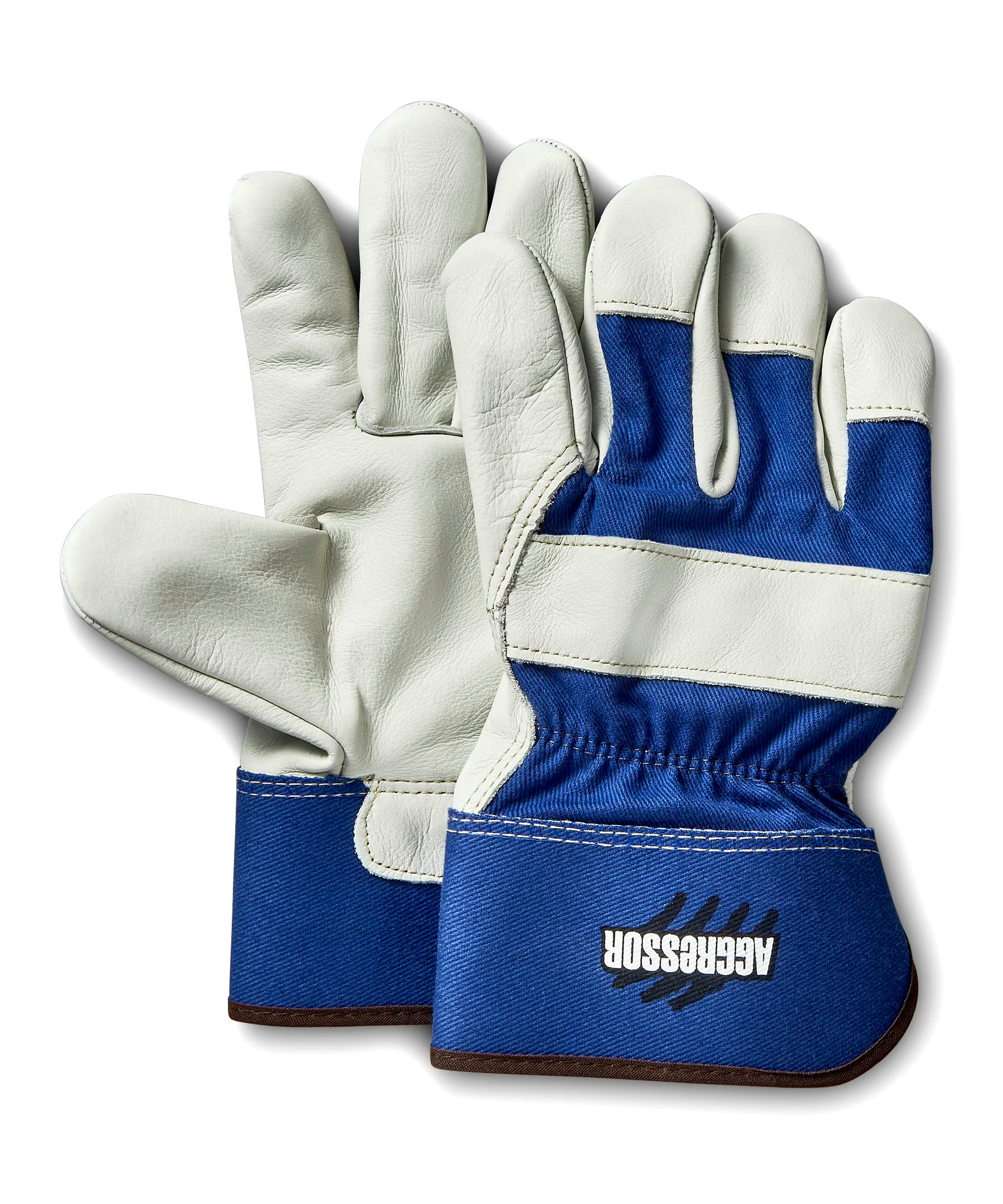 Aggressor Men's Full Grain Cowhide Fitter Gloves