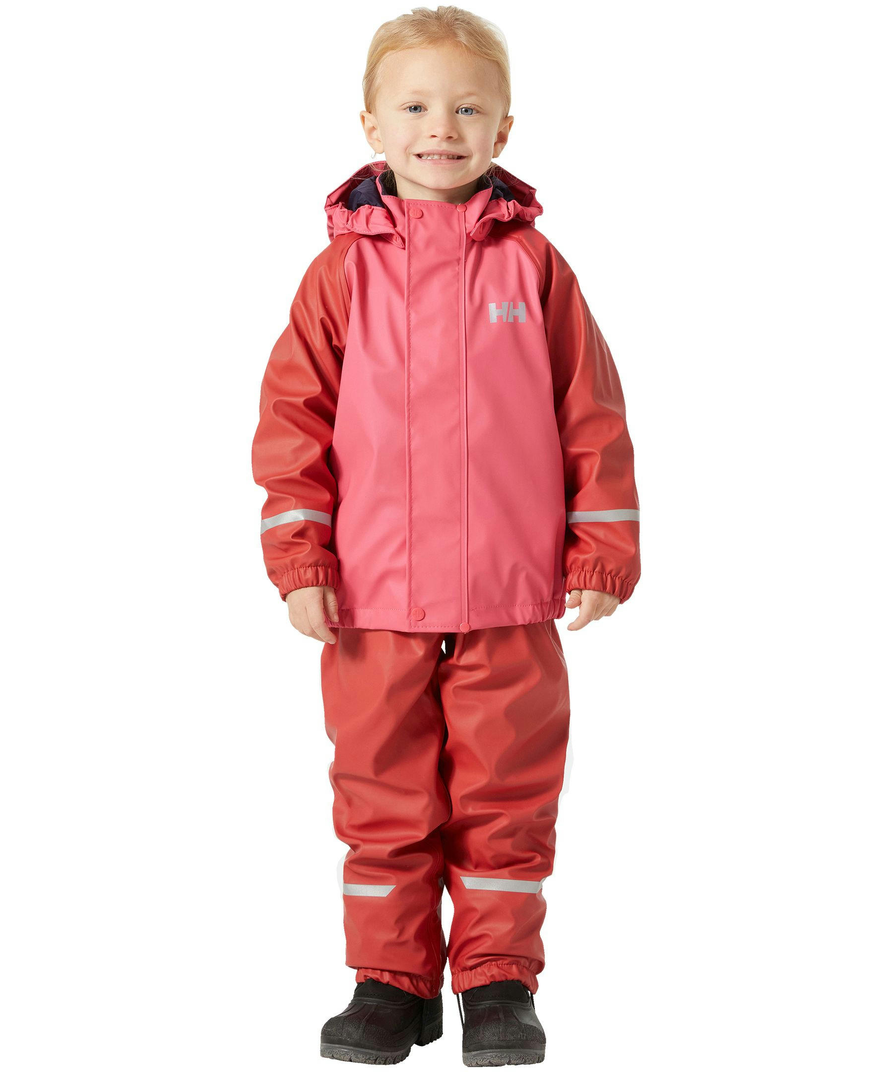 Helly Hansen Toddler Unisex 2-Piece Bergen Fleece Lined Waterproof Rain Set